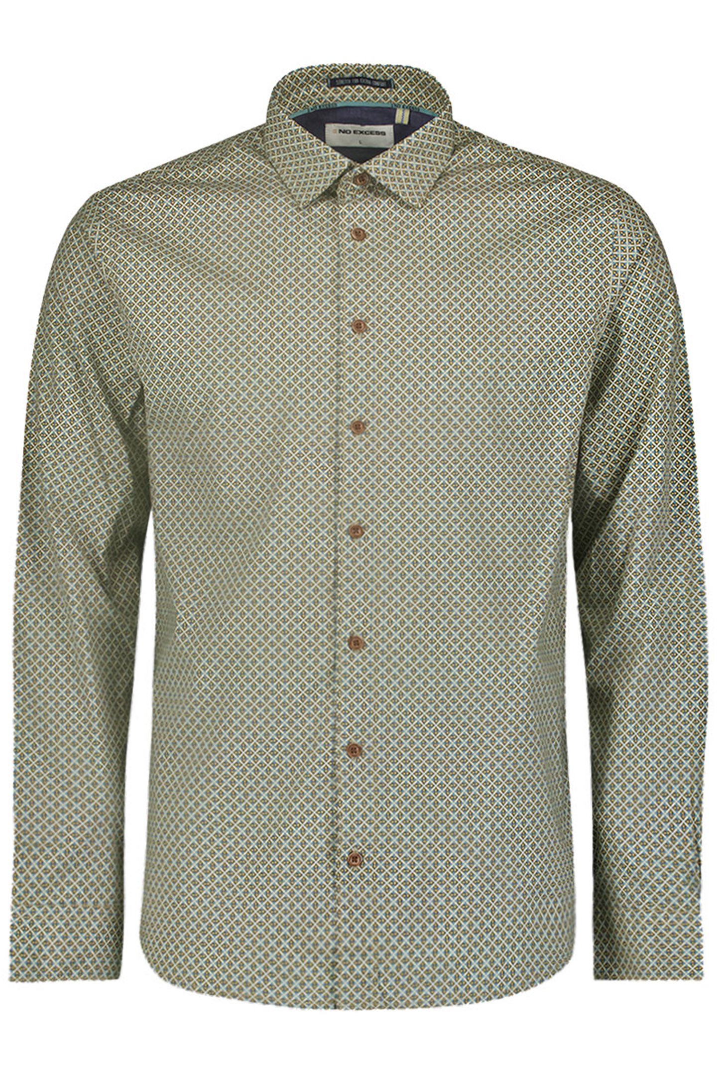 SHIRT STRETCH ALLOVER PRINTED CLOUD 4