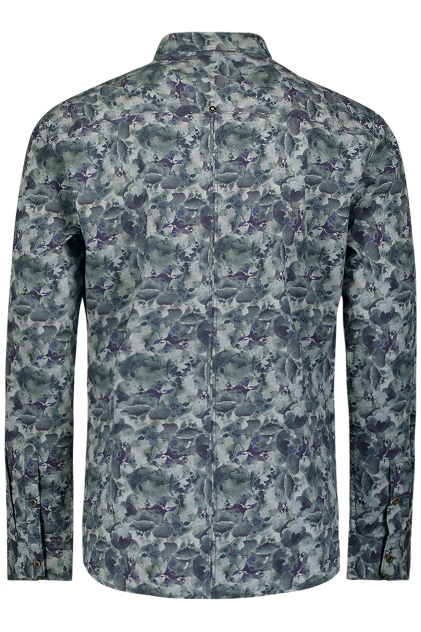 SHIRT STRETCH ALLOVER PRINTED BLUEBERRY 5