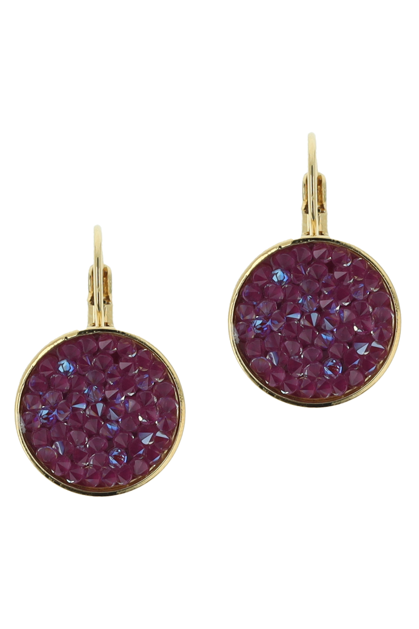 CLASSIC ROCKS EARRINGS LIGHT AMETHYST 1