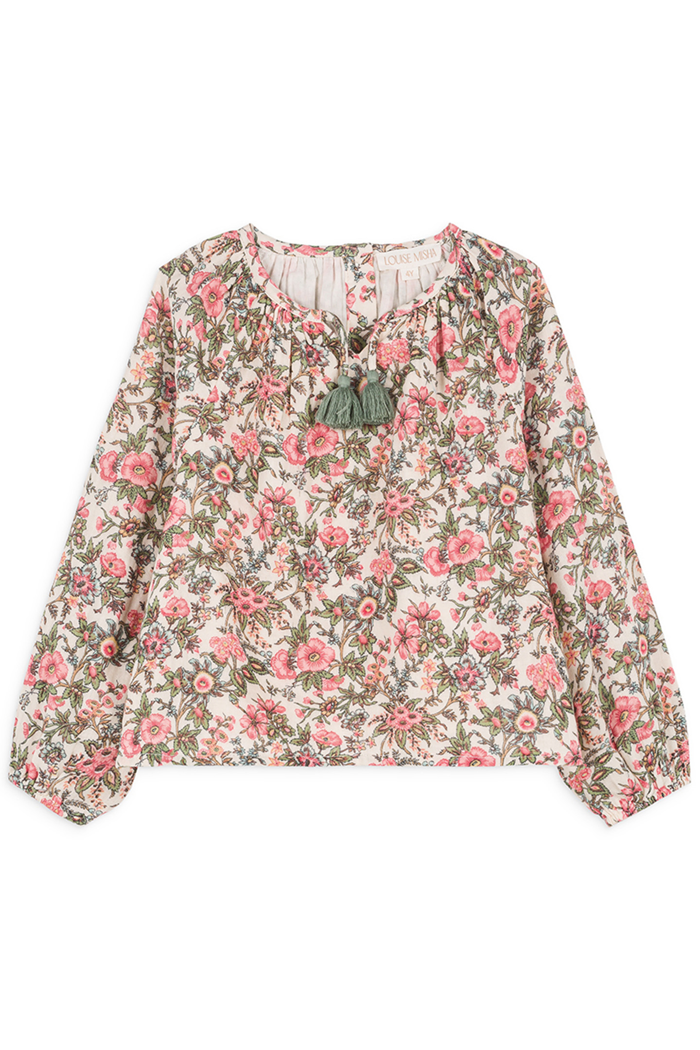 BLOUSE IRIS IVORY ENCH FIELDS 1