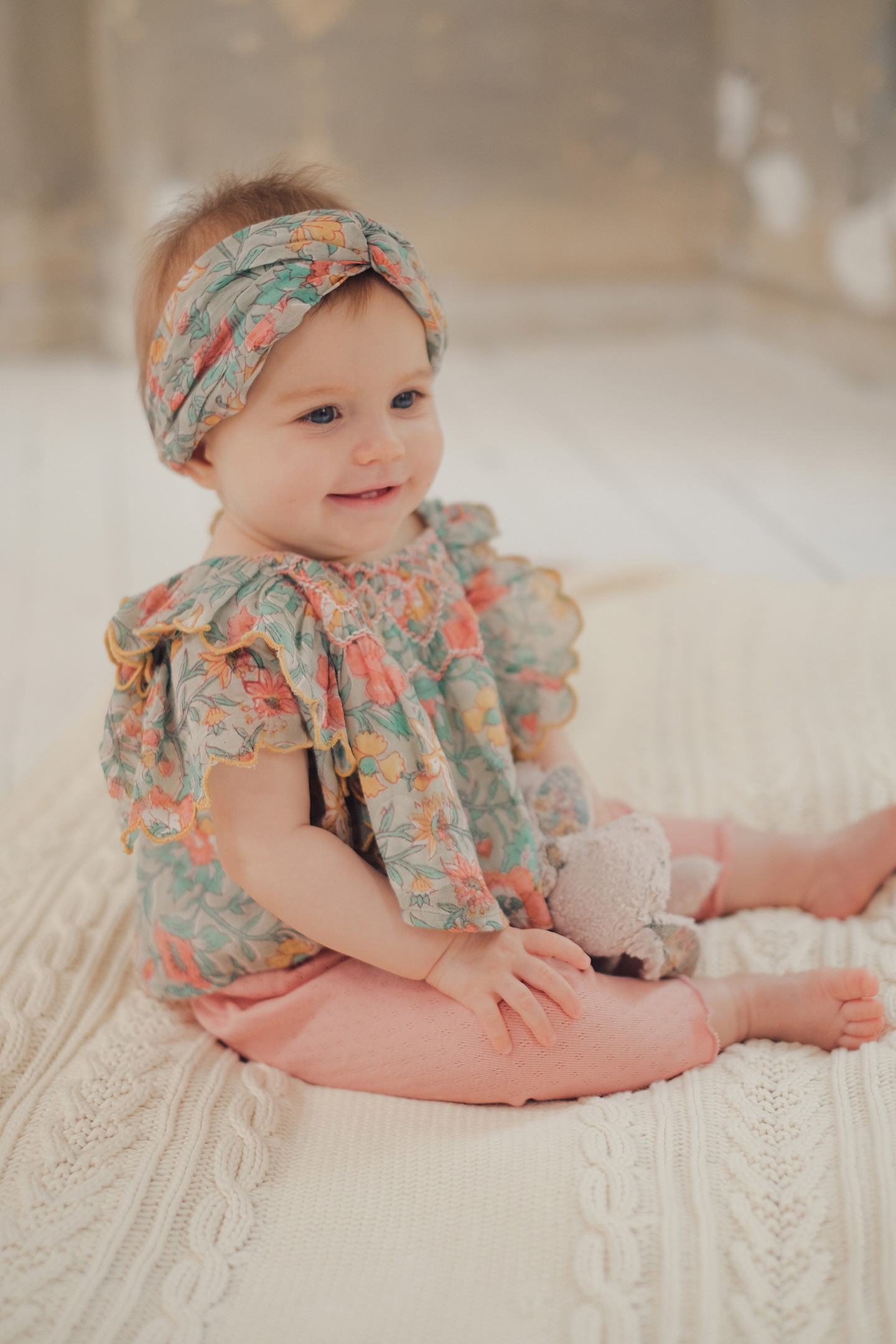 BLOUSE LILOU WATER FLOWERS 3