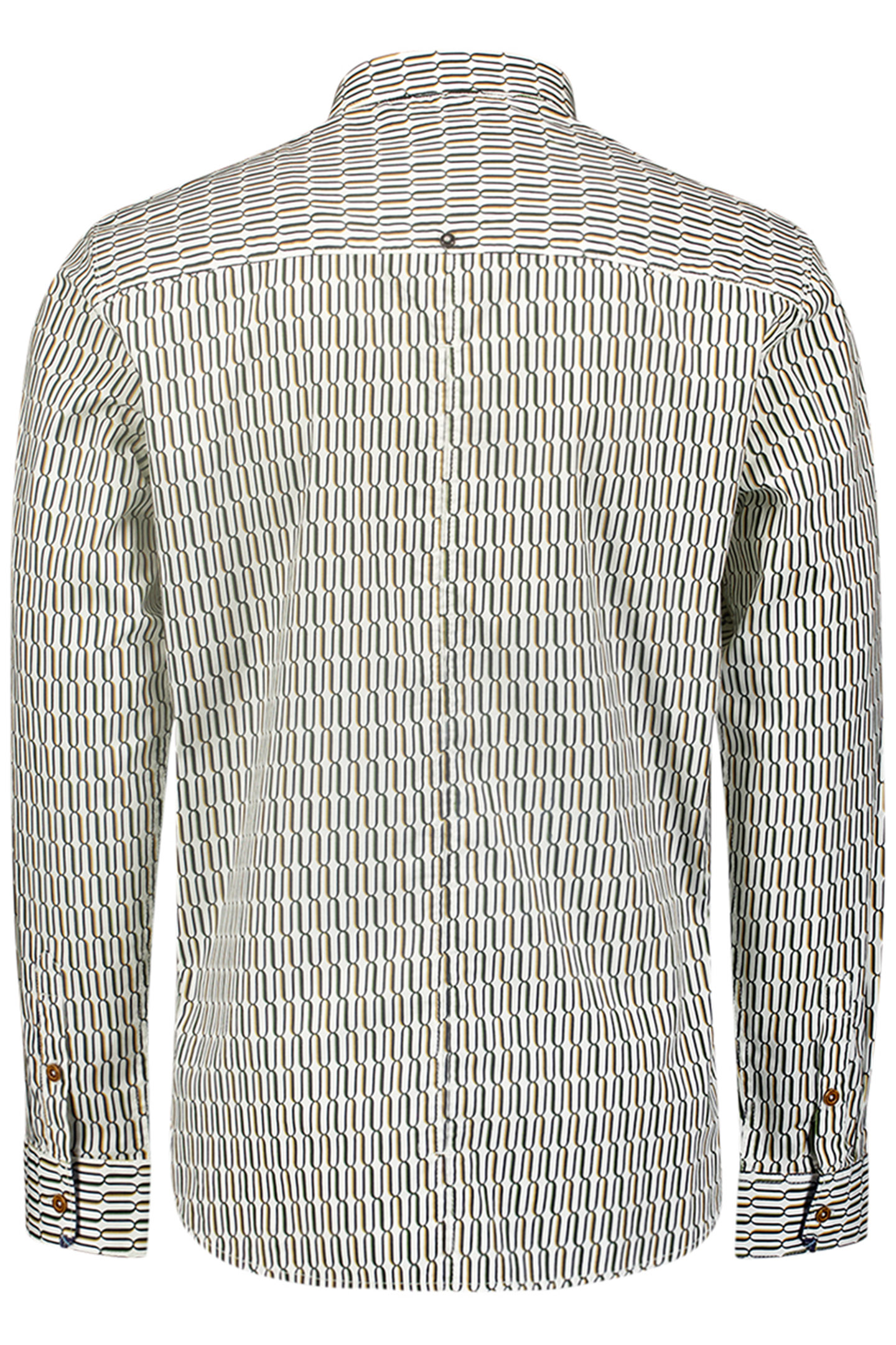 SHIRT STRETCH ALLOVER PRINTED WHITE 5