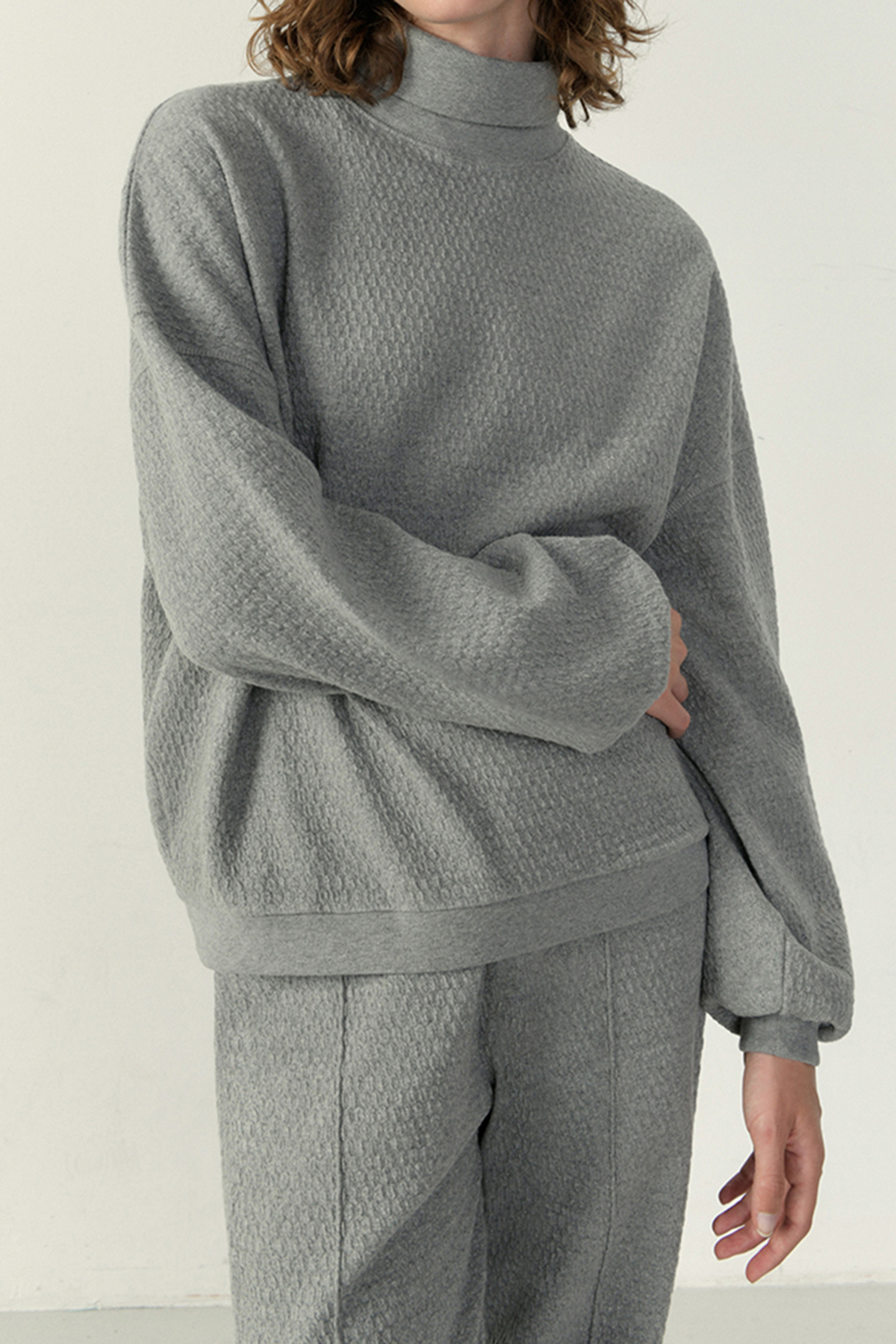 ELLAN SWEATS GRIS CHINE 1