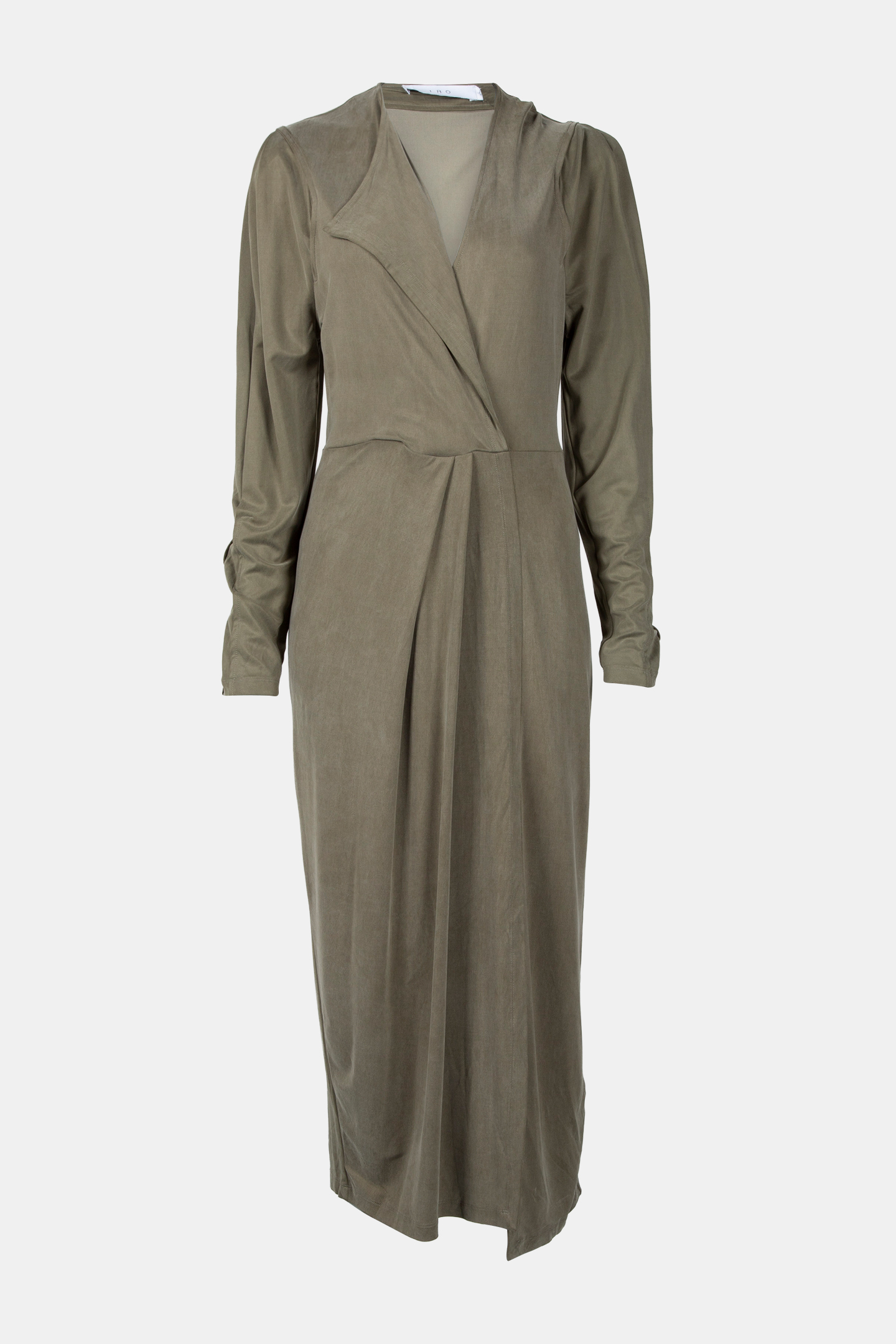 EMILO DRESS LIGHT KHAKI 3