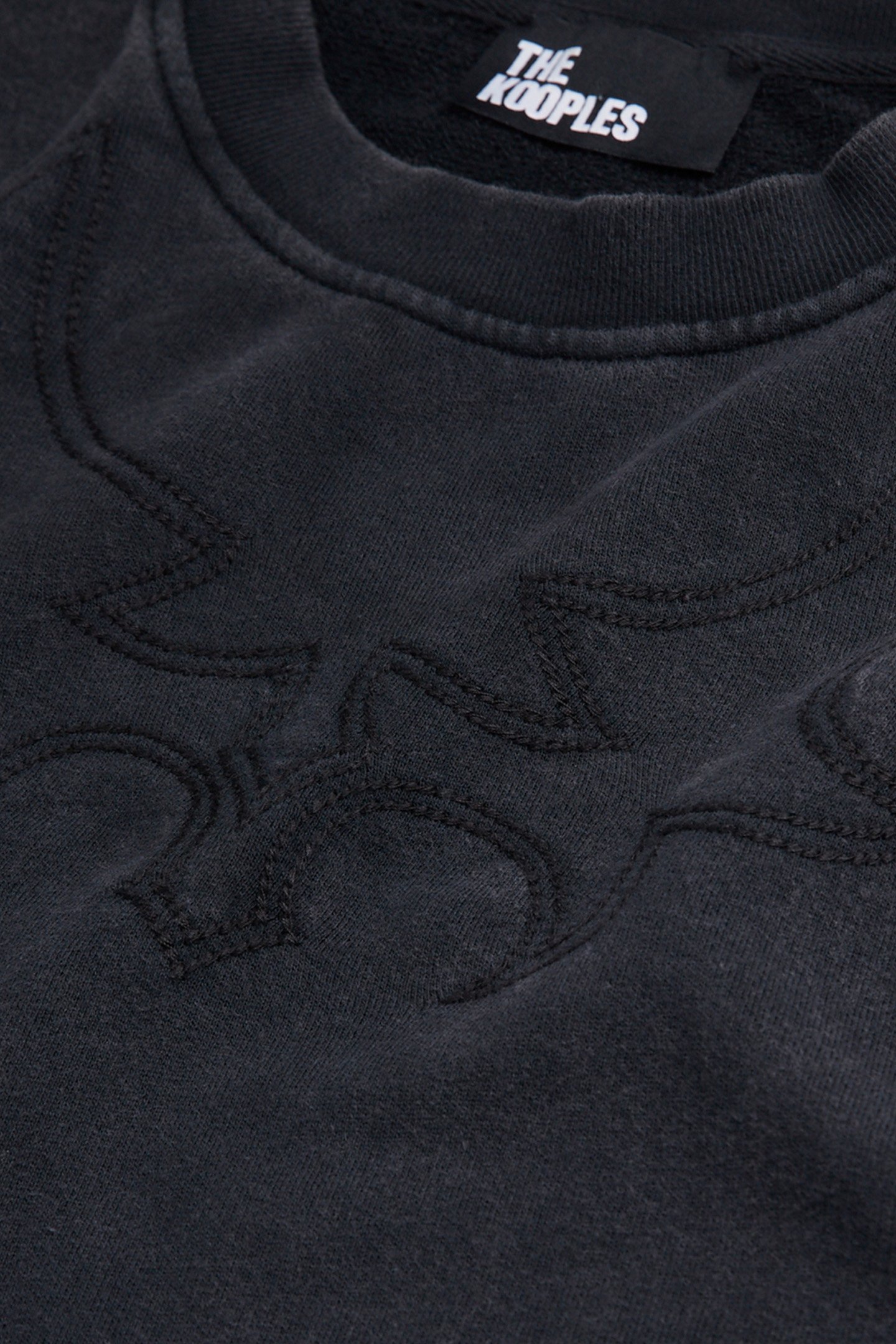 SWEAT WESTERN BLACK WASHED 3