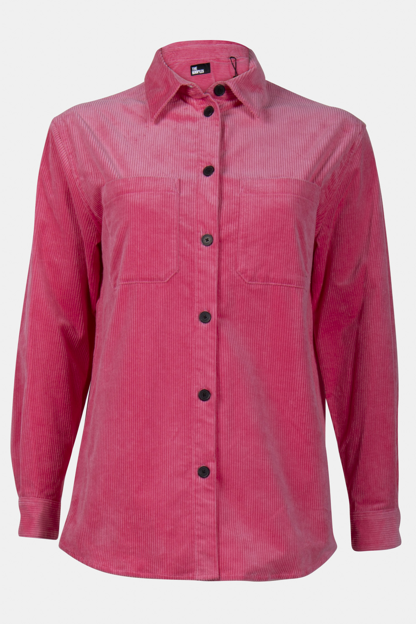 LONG-SLEEVED CORDUROY SHIRT OLD PINK 3