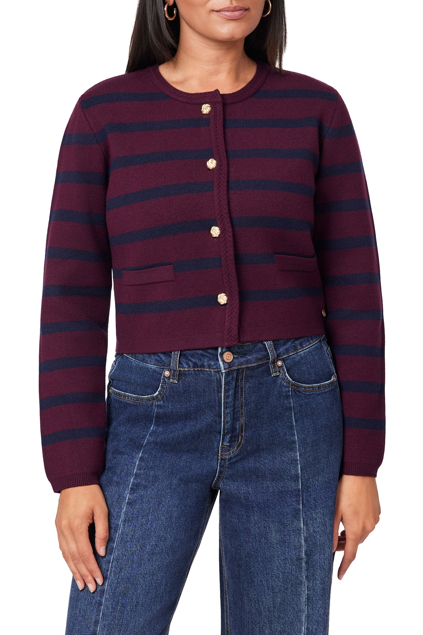 SWEATER WINETASTING/ SKY CAPTAIN STRIPE by Scotch & Soda