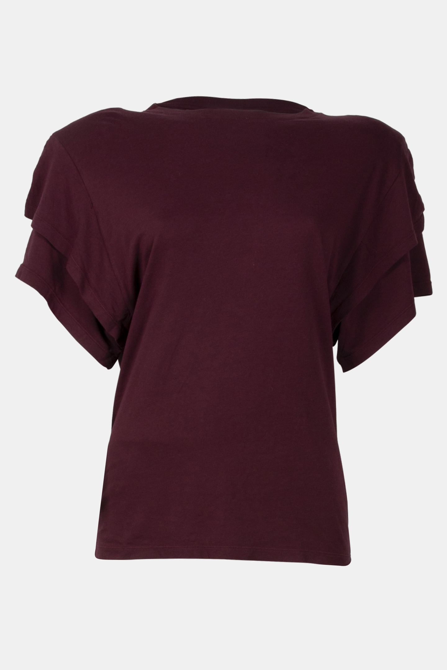 FREDINE T-SHIRT BERRY/BORDEAUX 3