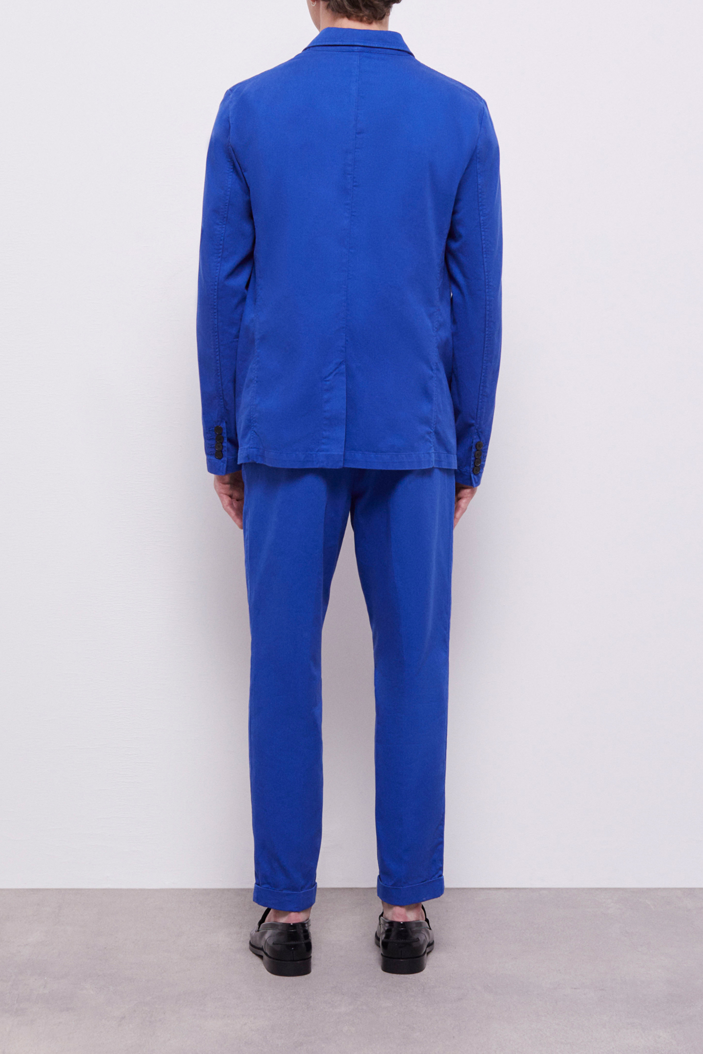 SOFT COTTON JACKET BLUE 2