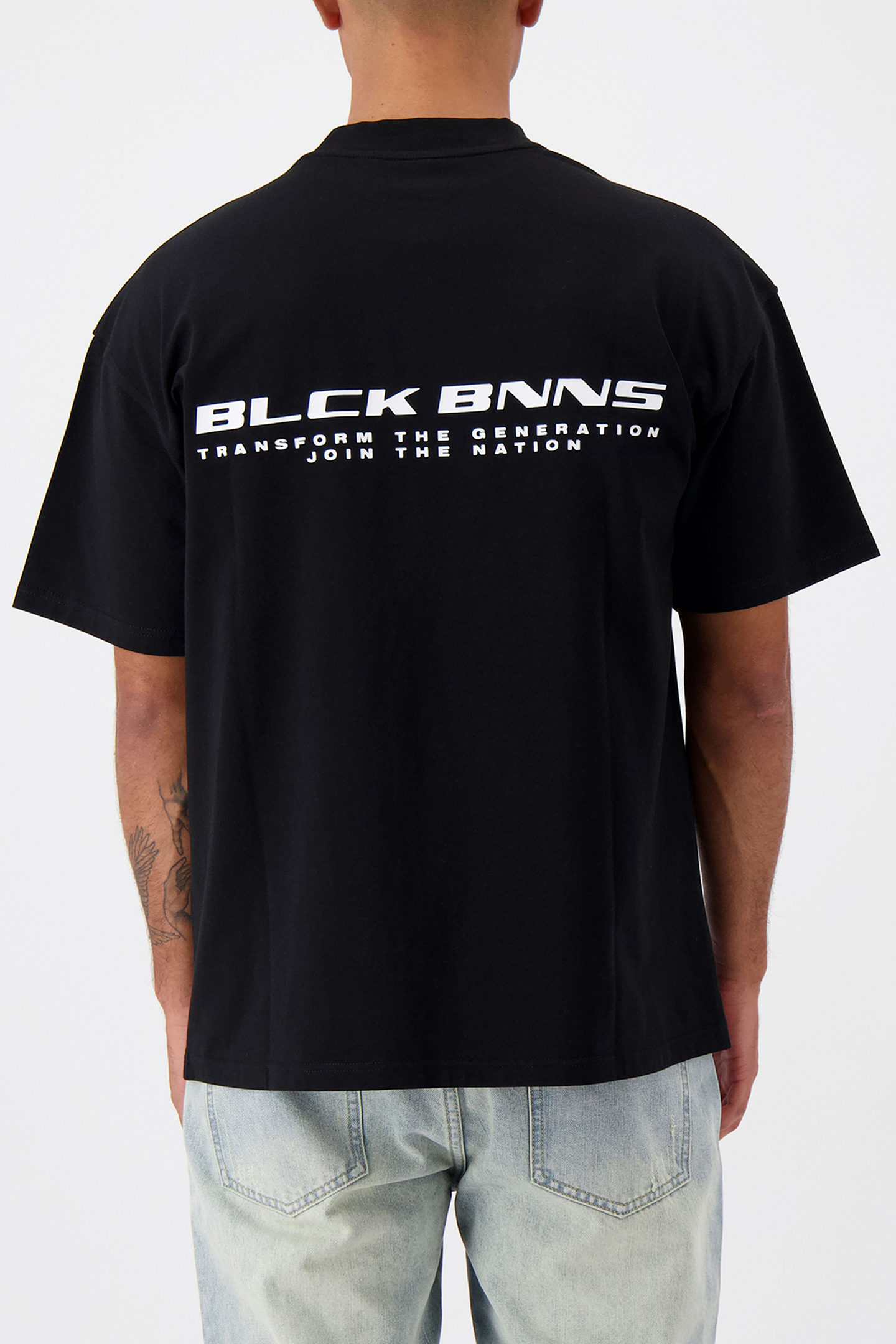 NATION T-SHIRT BLACK 2