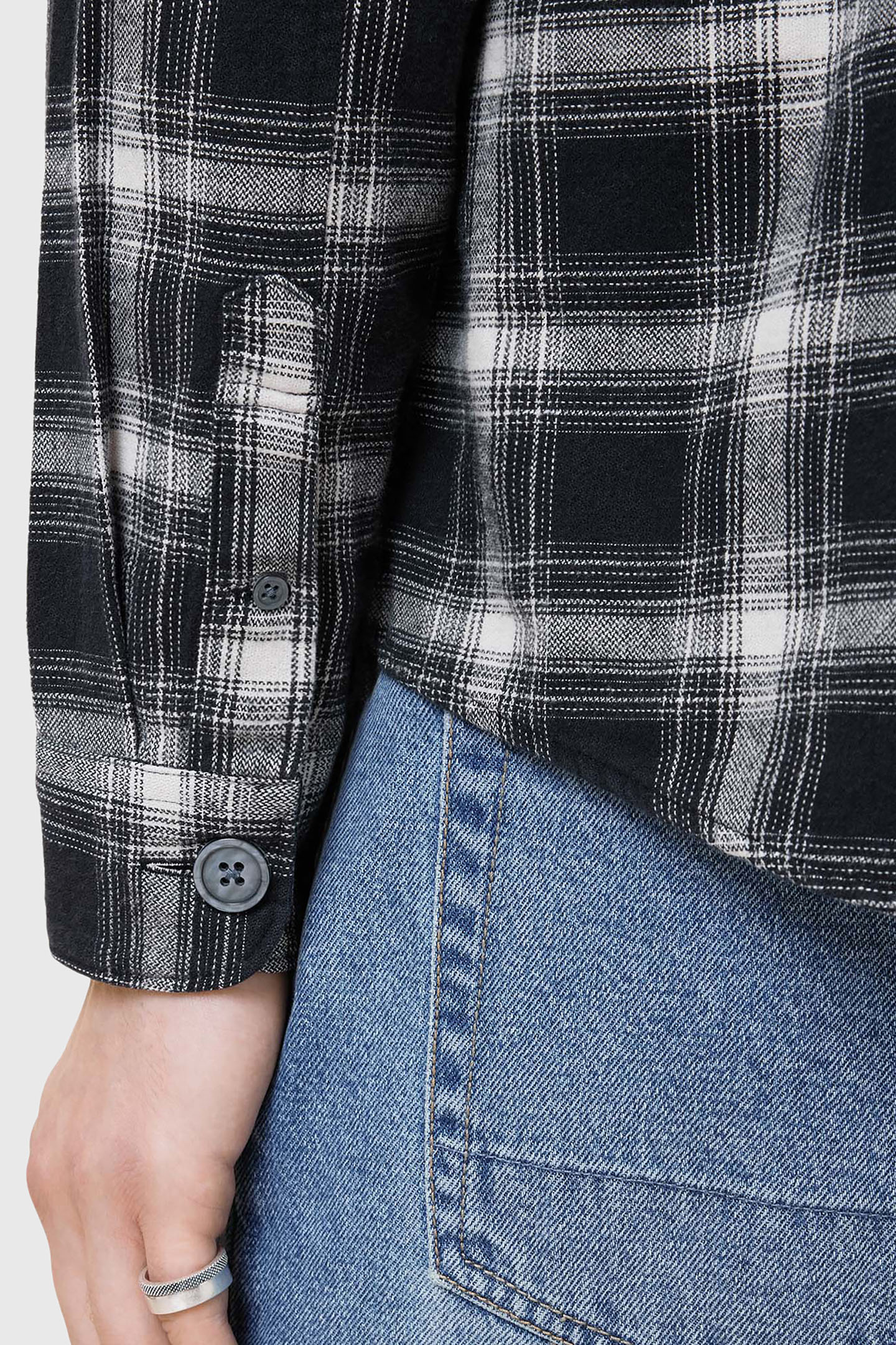 HAMURA LS SHIRT BLACK 6