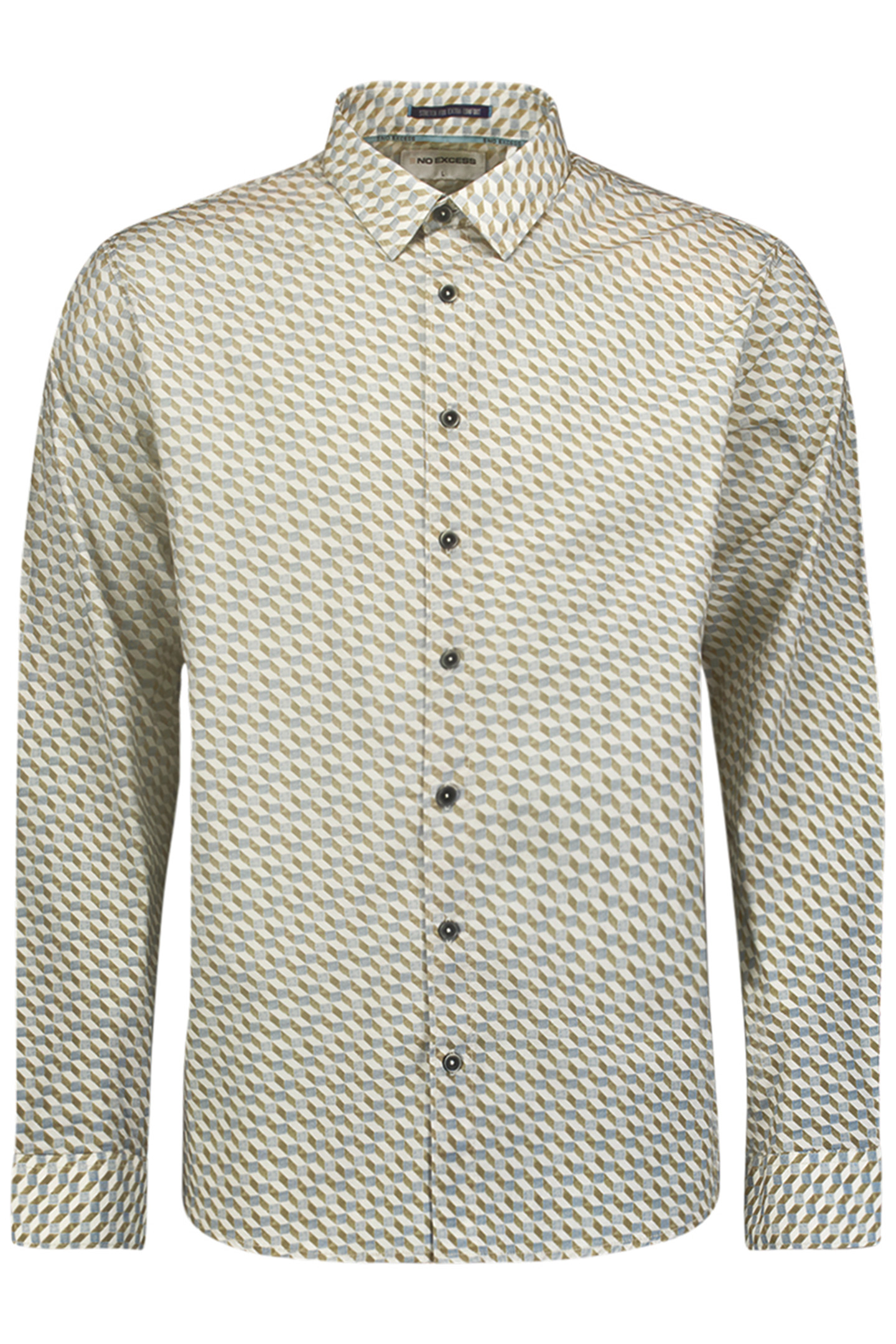 SHIRT STRETCH ALLOVER PRINTED CLOUD 4