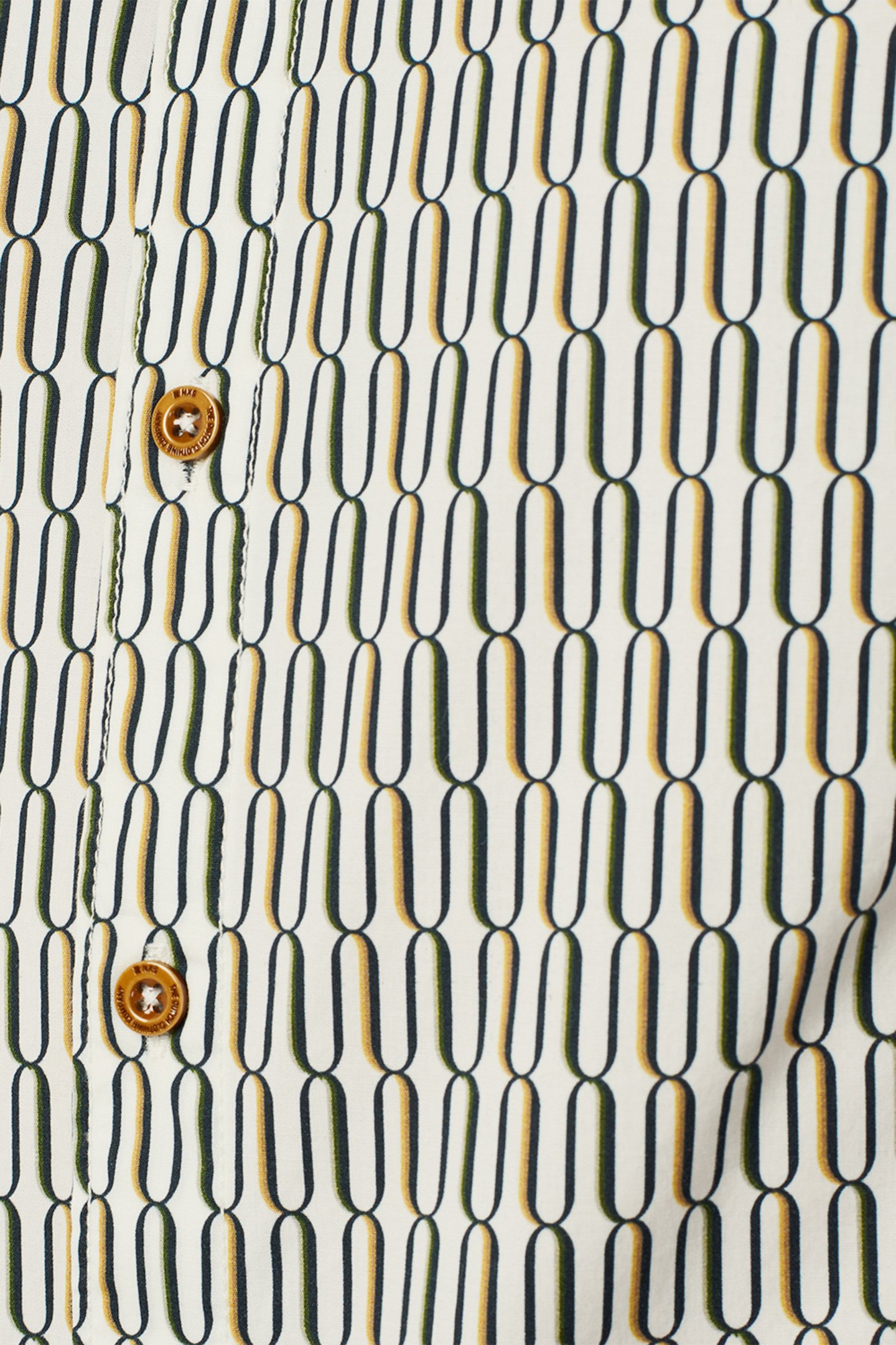 SHIRT STRETCH ALLOVER PRINTED WHITE 7