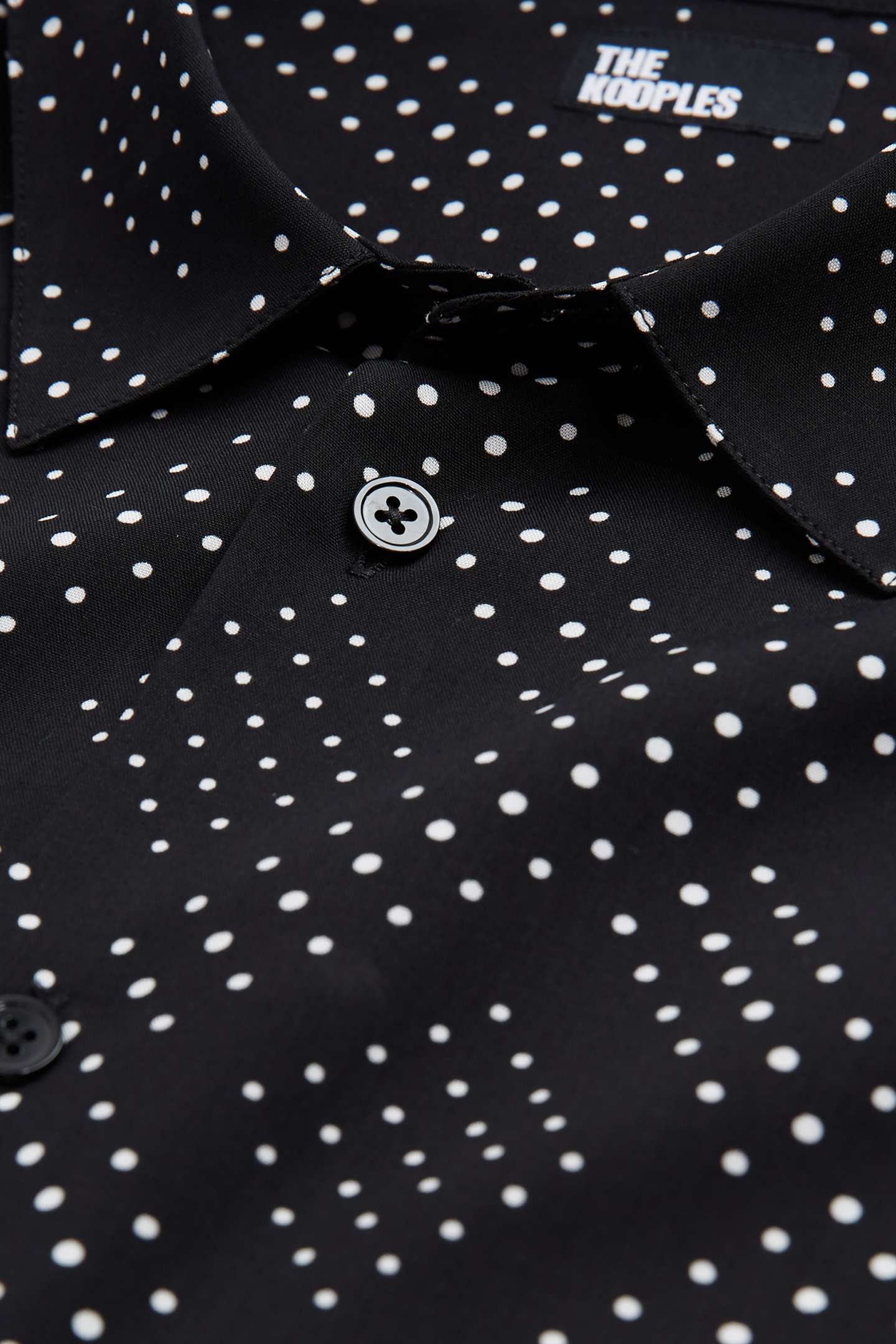 CHEMISE SLIM D BLACK WHITE 2