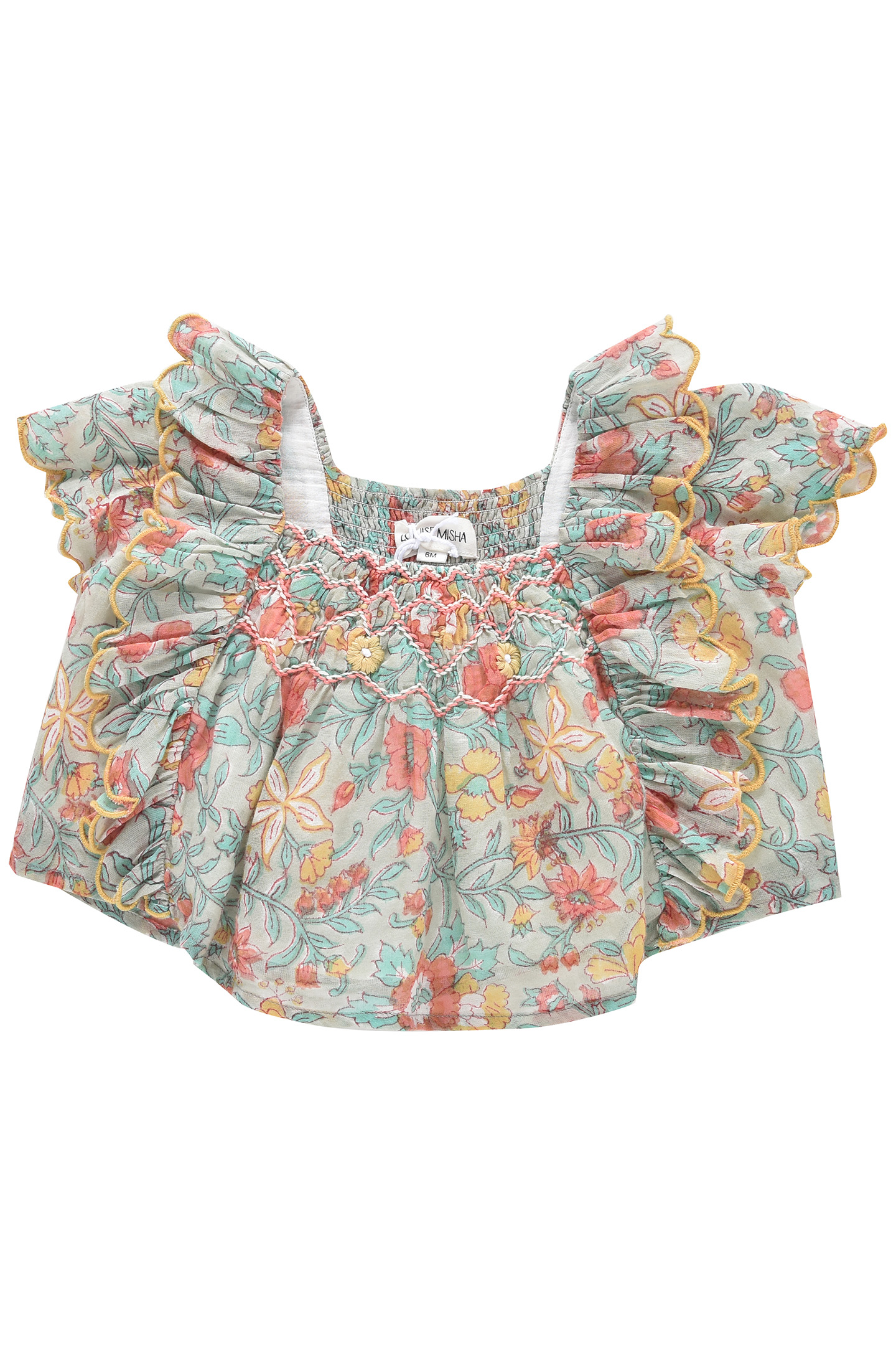 BLOUSE LILOU WATER FLOWERS 1