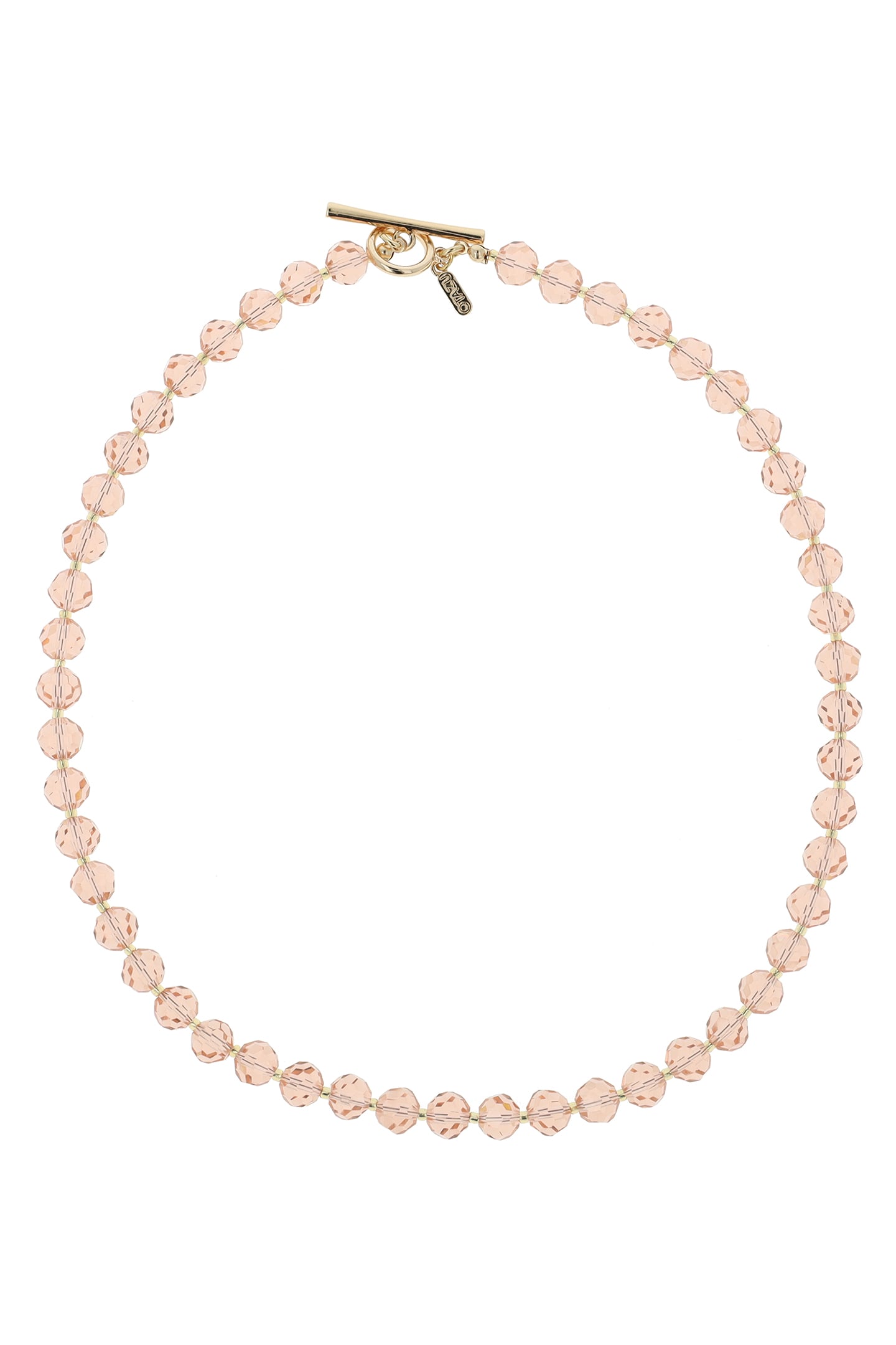 PINK BEADS NECKLACE 1