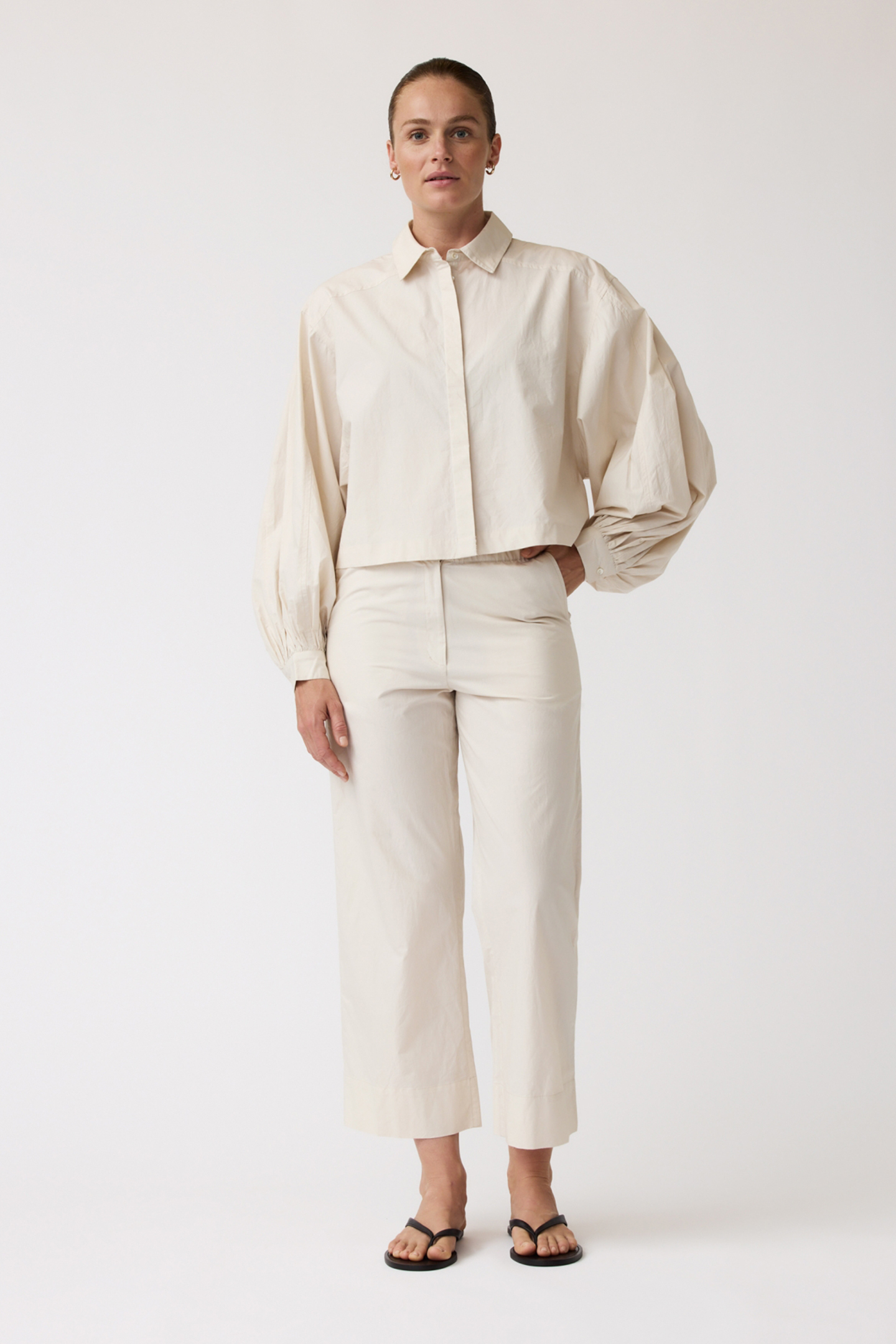 DAISY SHIRT OATMEAL 1