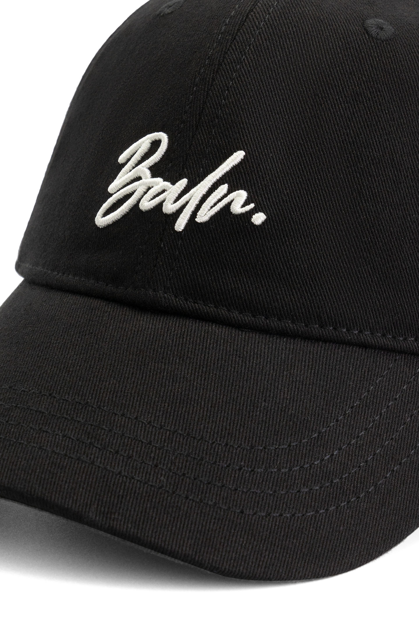 IDENTITY SCRIPT DAD CAP JET BLACK 6