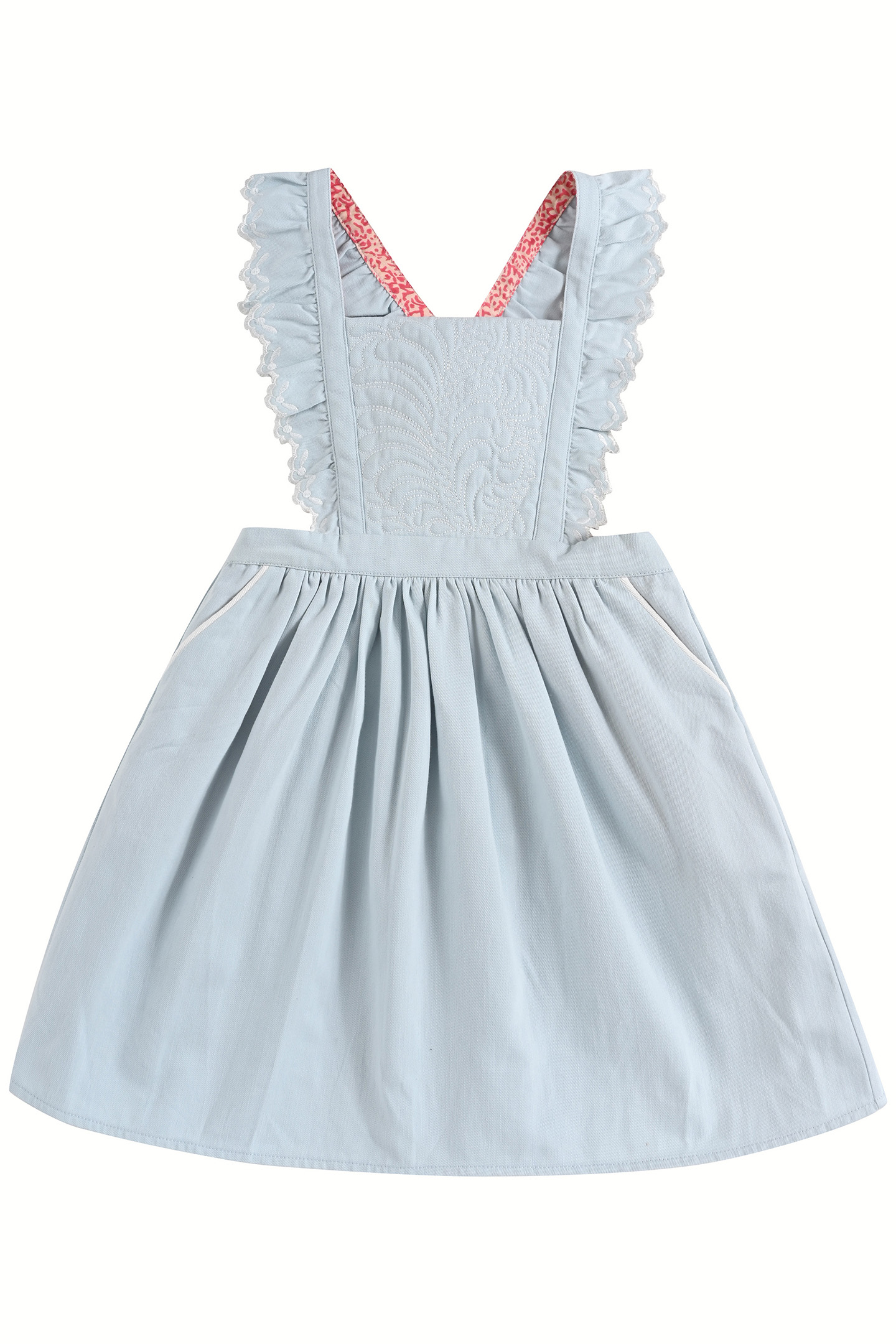 DRESS HUGUETTE LIGHT BLUE 1