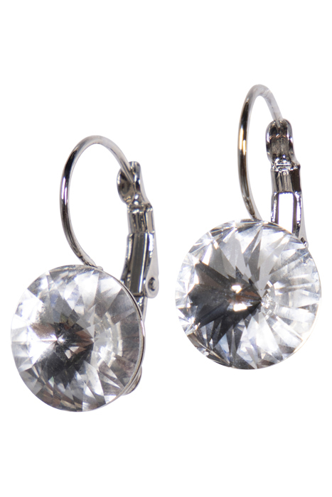 CLASSIC DISC EARHANGERS - RHODIUM RHODIUM 1