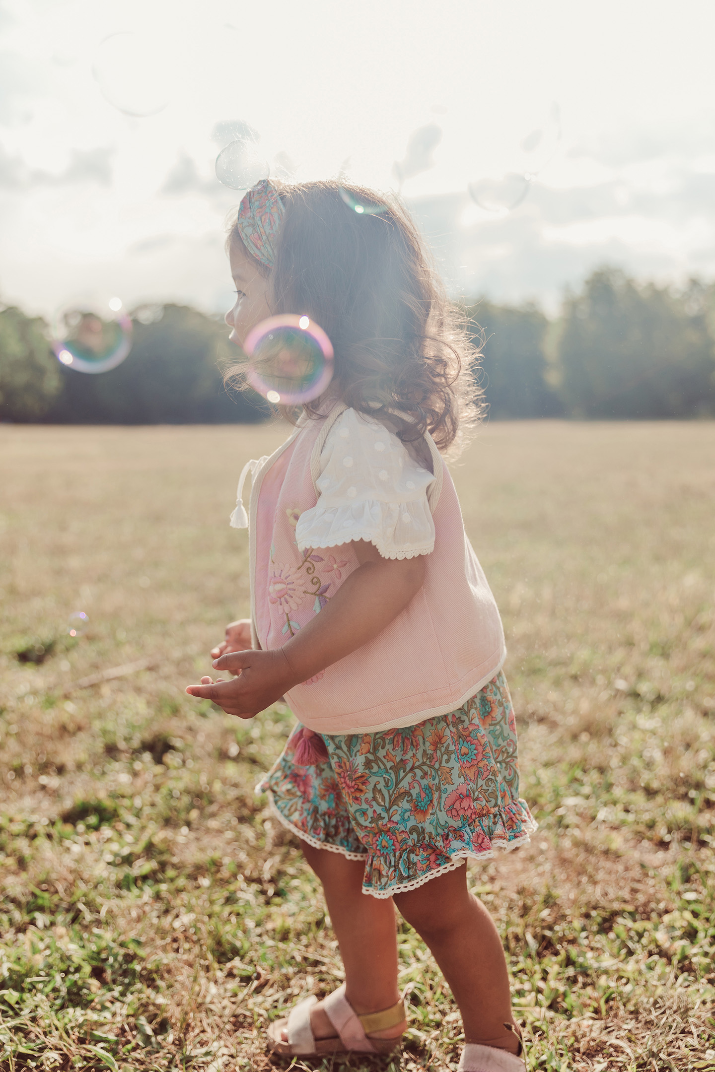 REVERSIBLE VEST ATLANA PINK 2