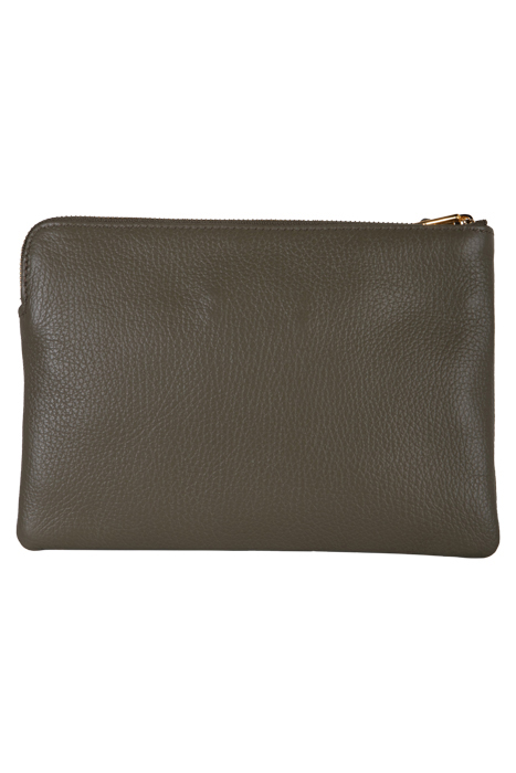 GRAINED LEATHER ENVELOPE BAG 3