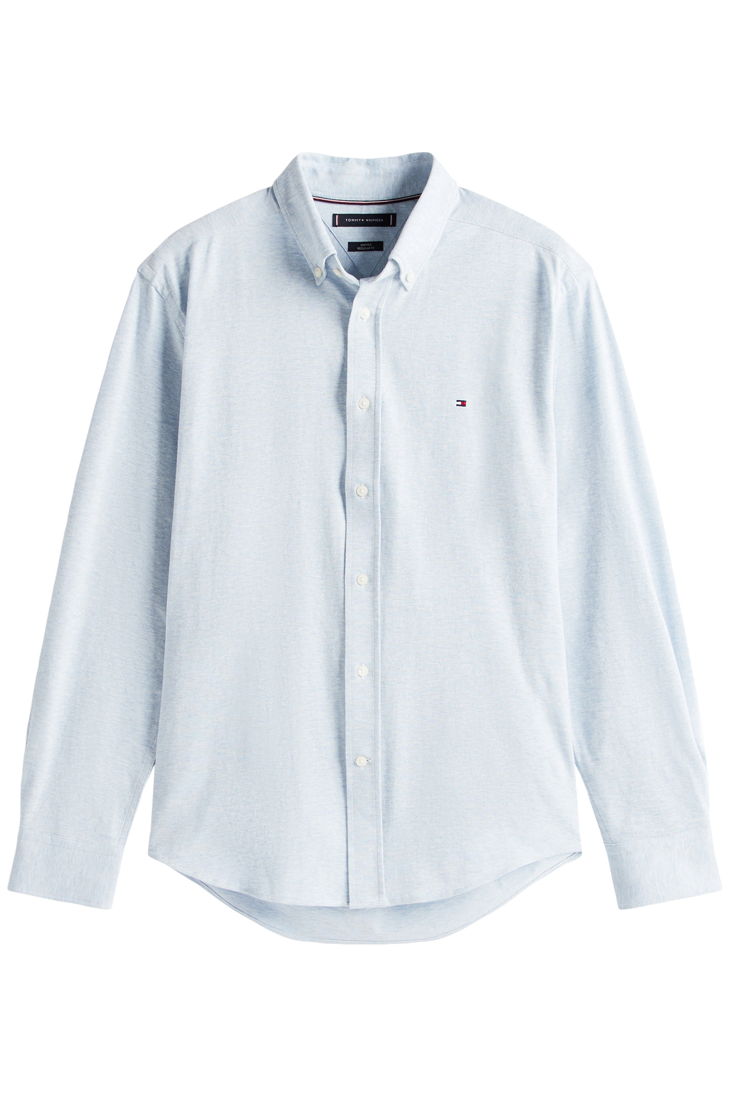 1985 KNITTED RF SHIRT LIGHT BLUE HEATHER 4