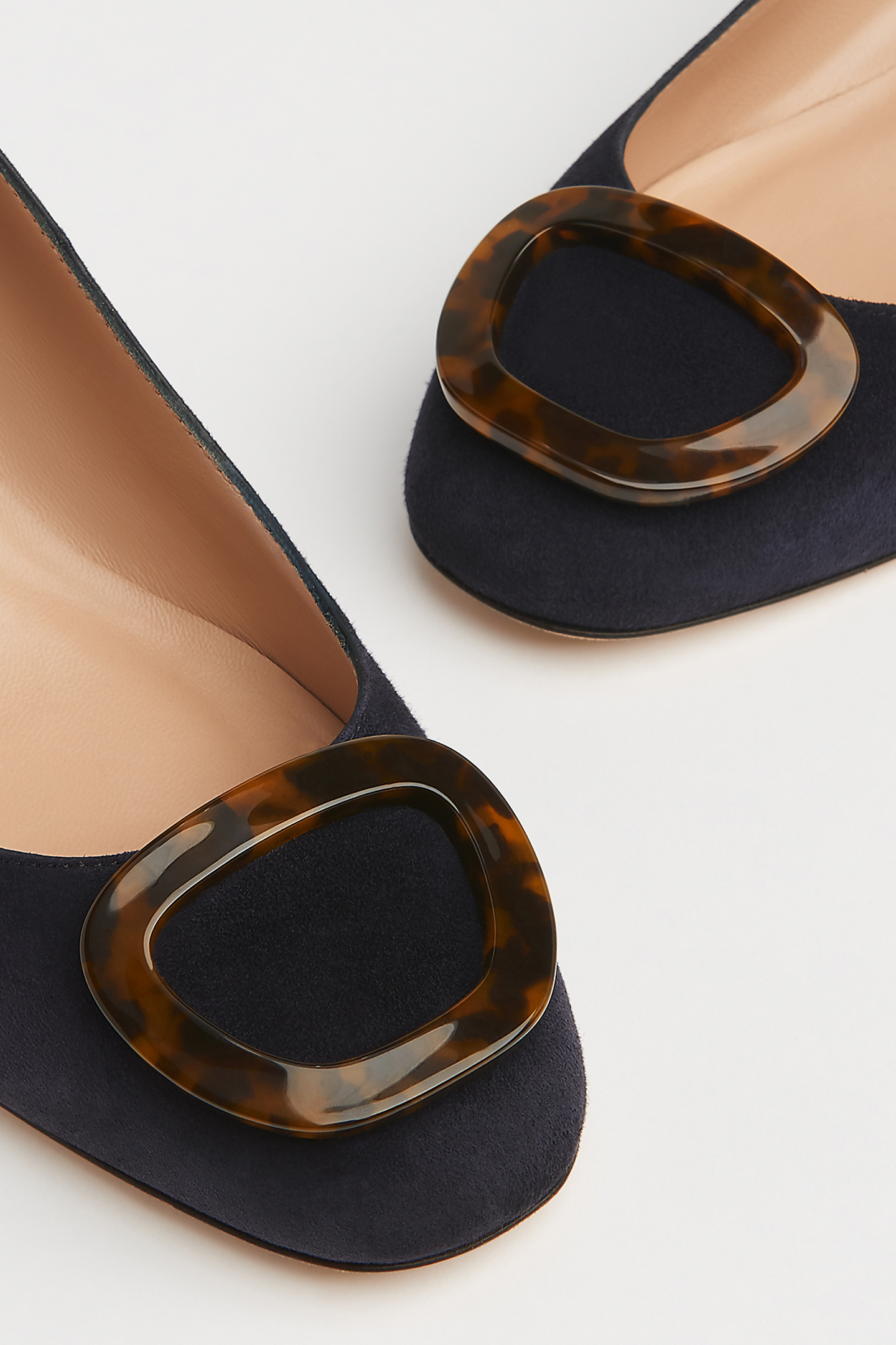 NIMAH BLOCK HEEL COURT NAVY 2