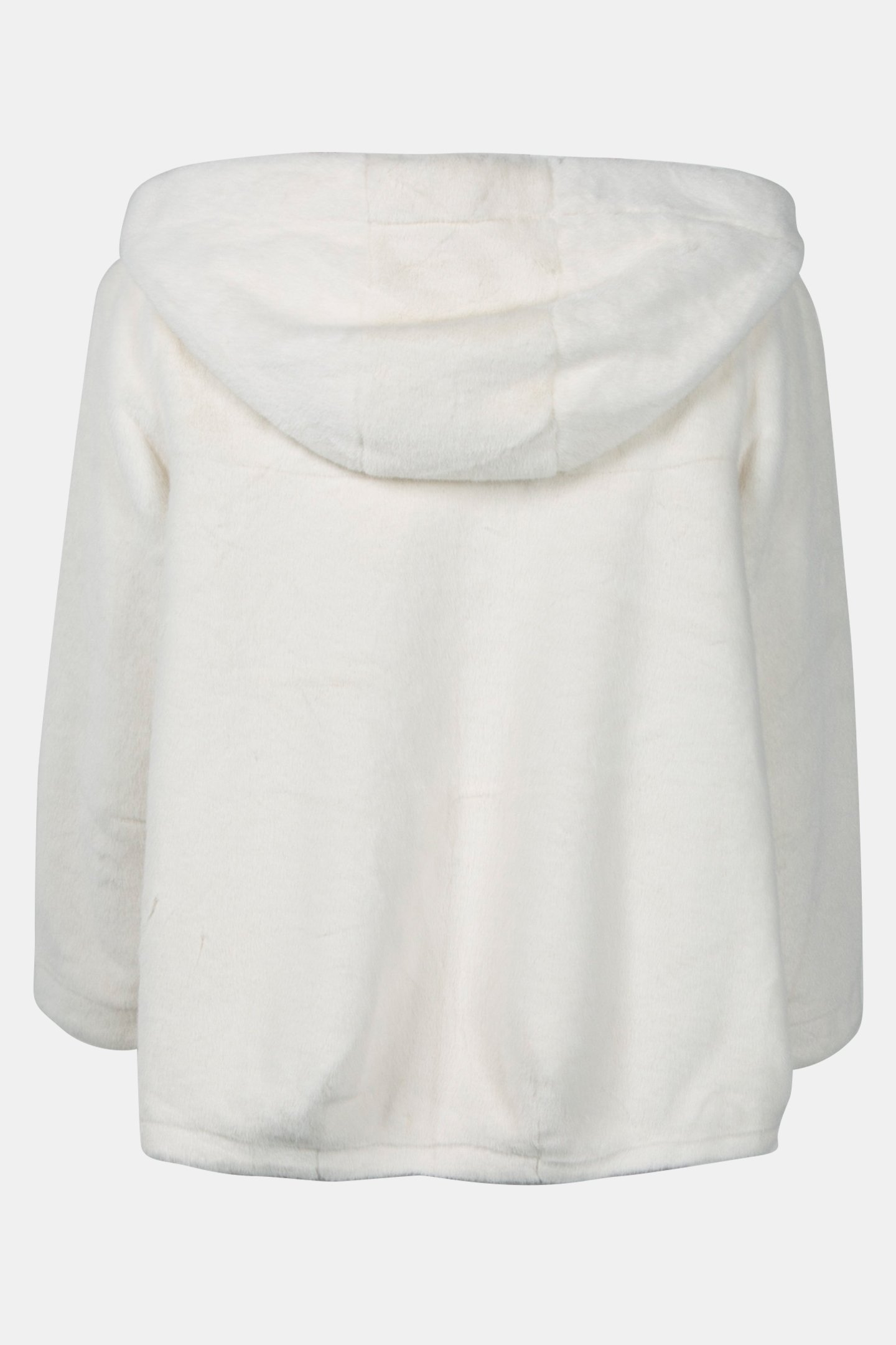 HOODED TEDDY BEAR JACKET BEIGE 4