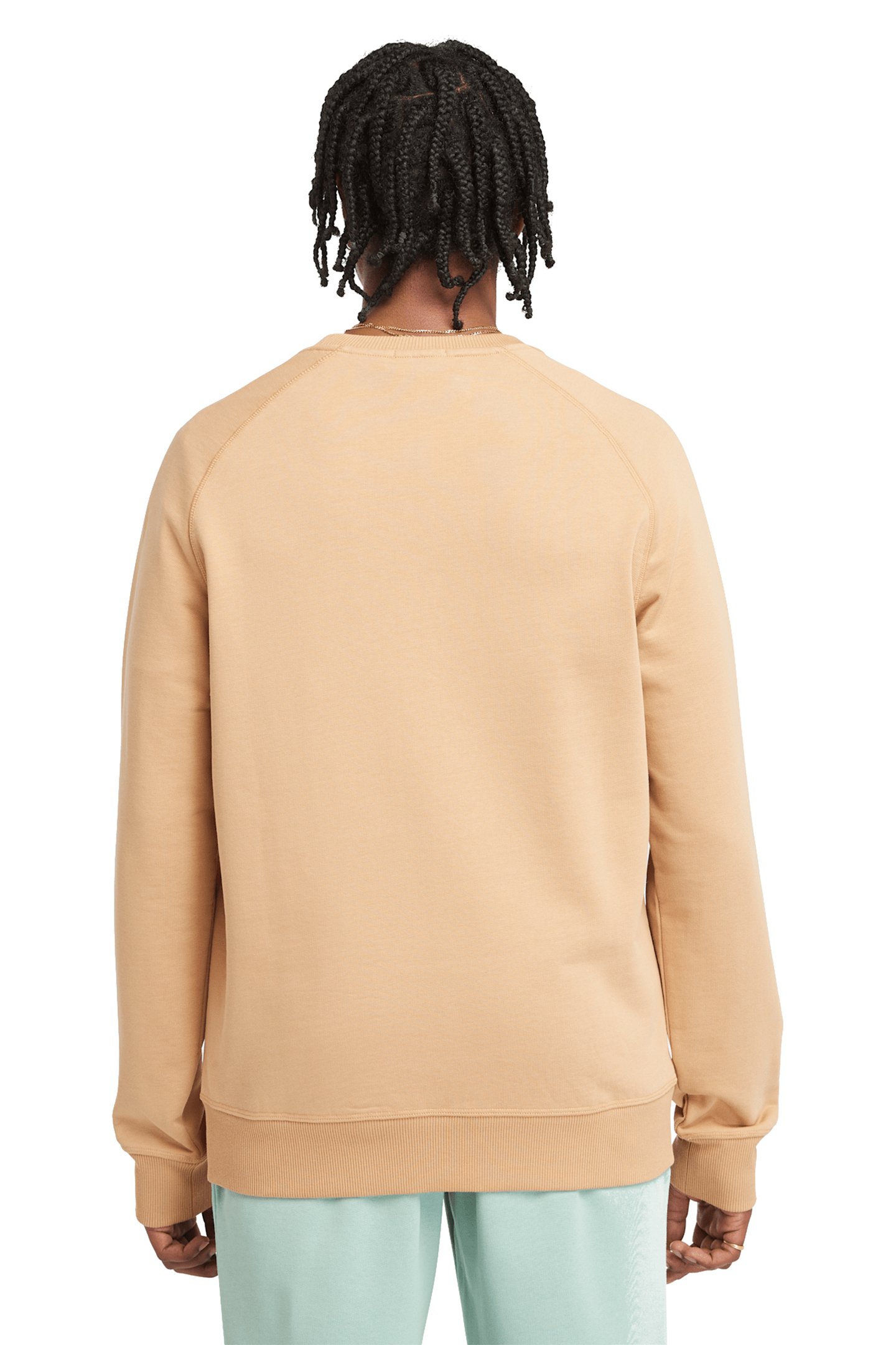 EXETER RIVER LOOPBACK CREW NECK SWEATSHIRT LIGHT WHEAT BOOT 2