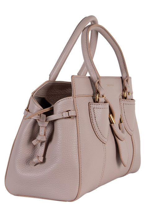 GRAINED LEATHER HANDBAG 5