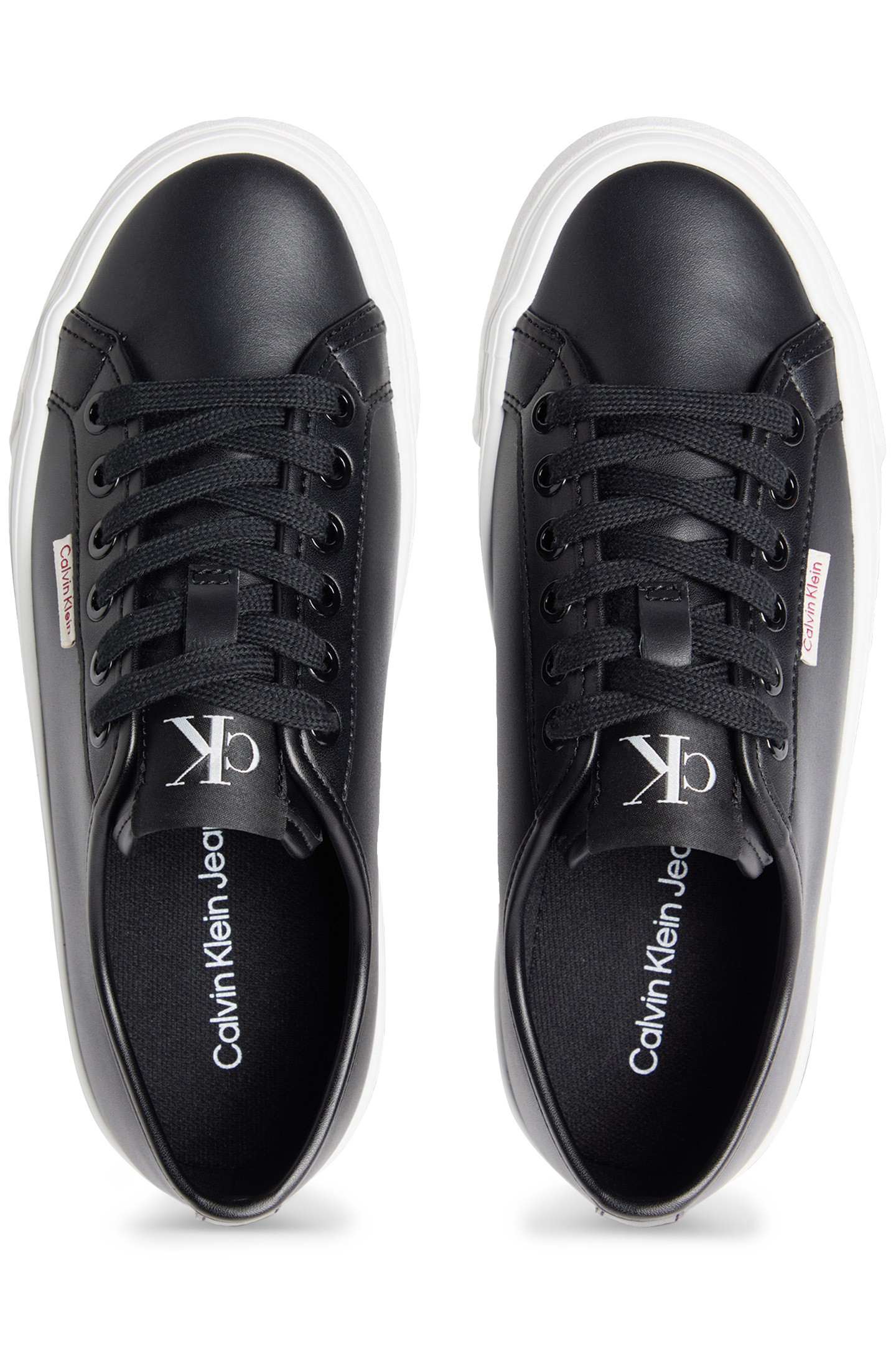 VULC FLATFORM LEATHER CK BLACK 3