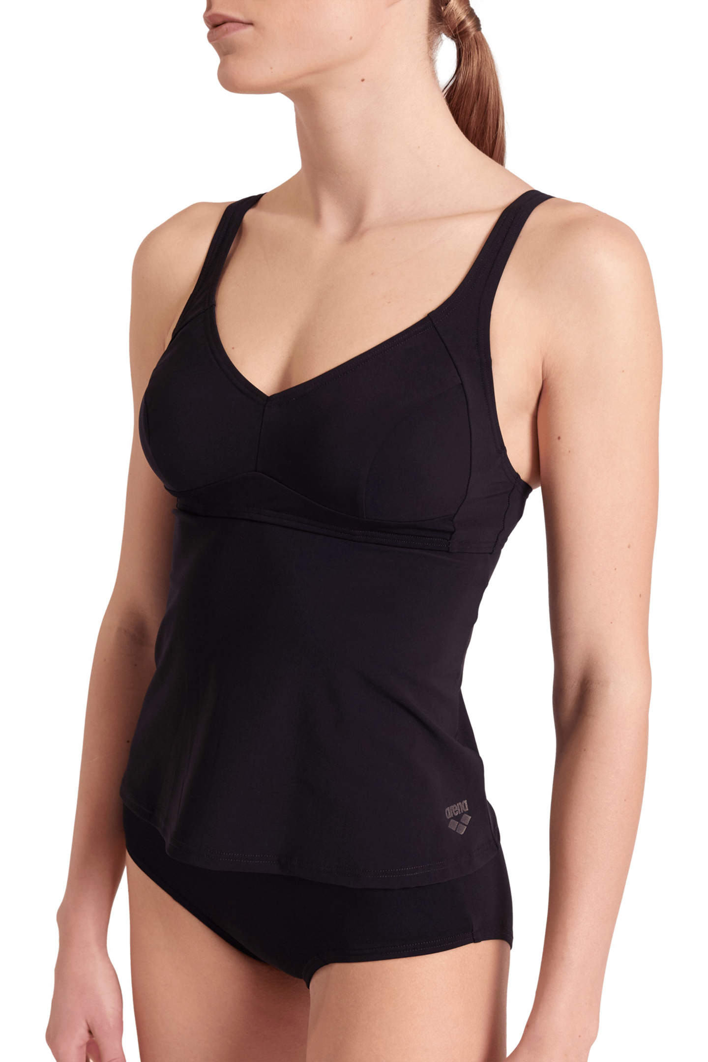 WOMEN'S BODYLIFT SWIMSUIT MANUELA TANKIN BLACK 10