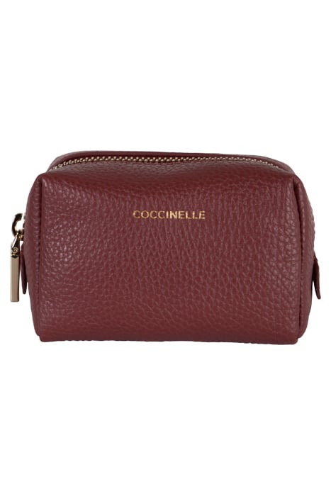 BEAUTY TRAVEL BAG IN GRAINED LEATHER 1