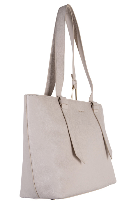GRAINED LEATHER TOTE BAG 4