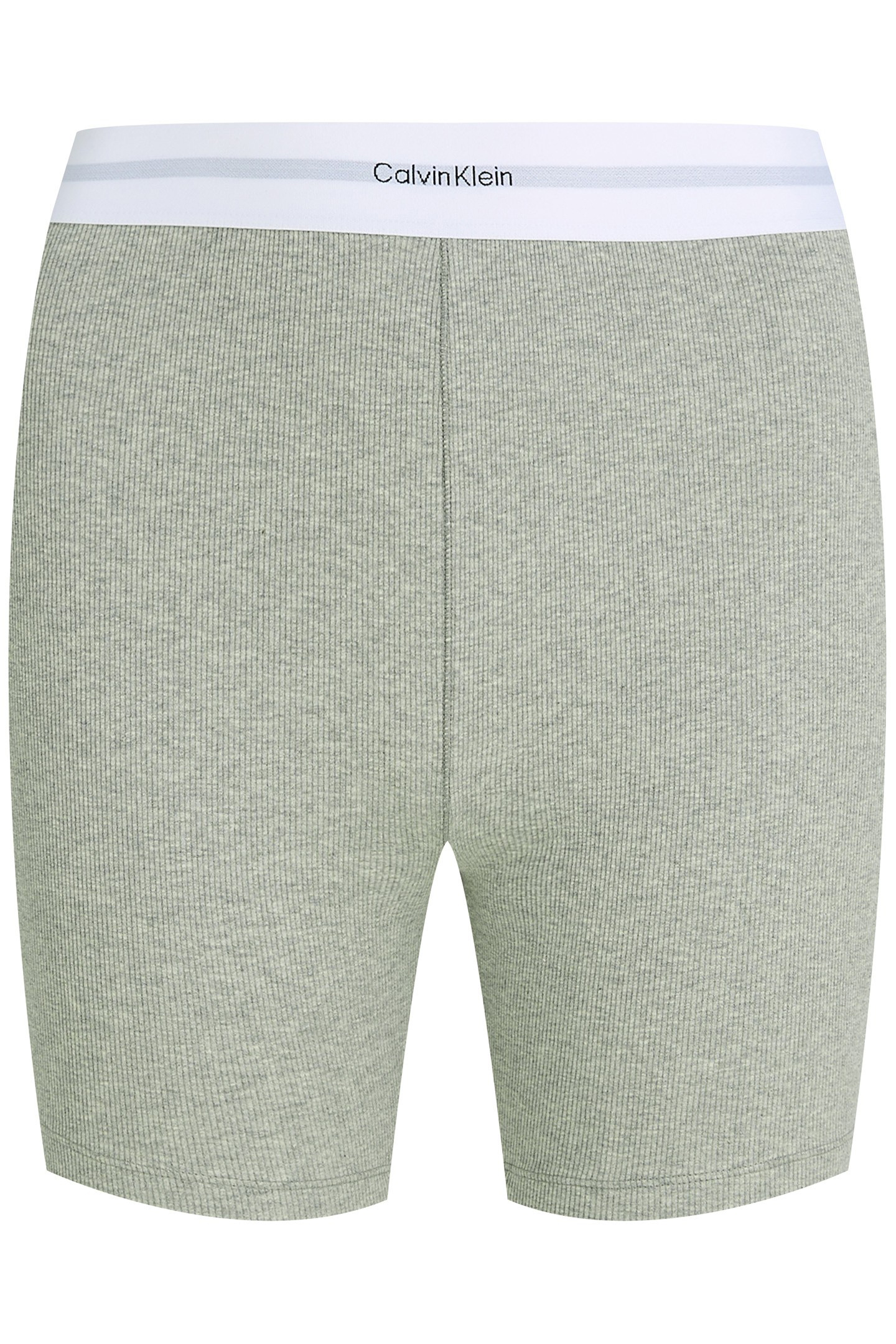 RIB BIKE SHORT GREY HEATHER 4