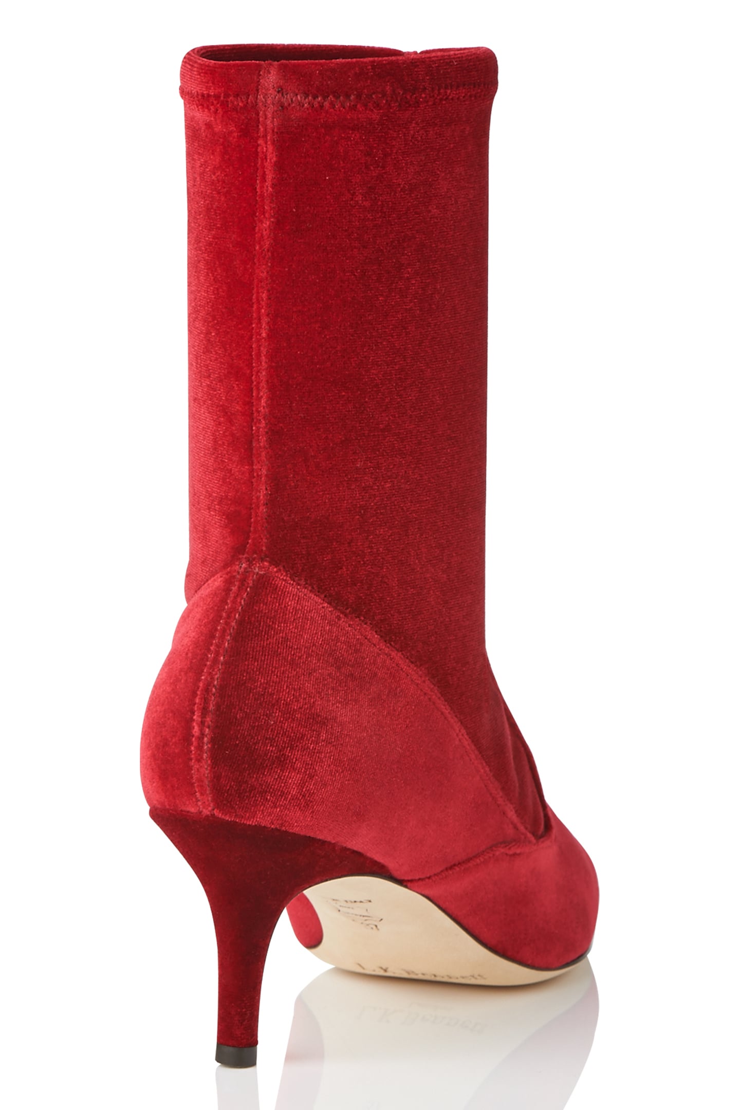 LOU - STRETCHY POINT BOOT ROCA RED 2