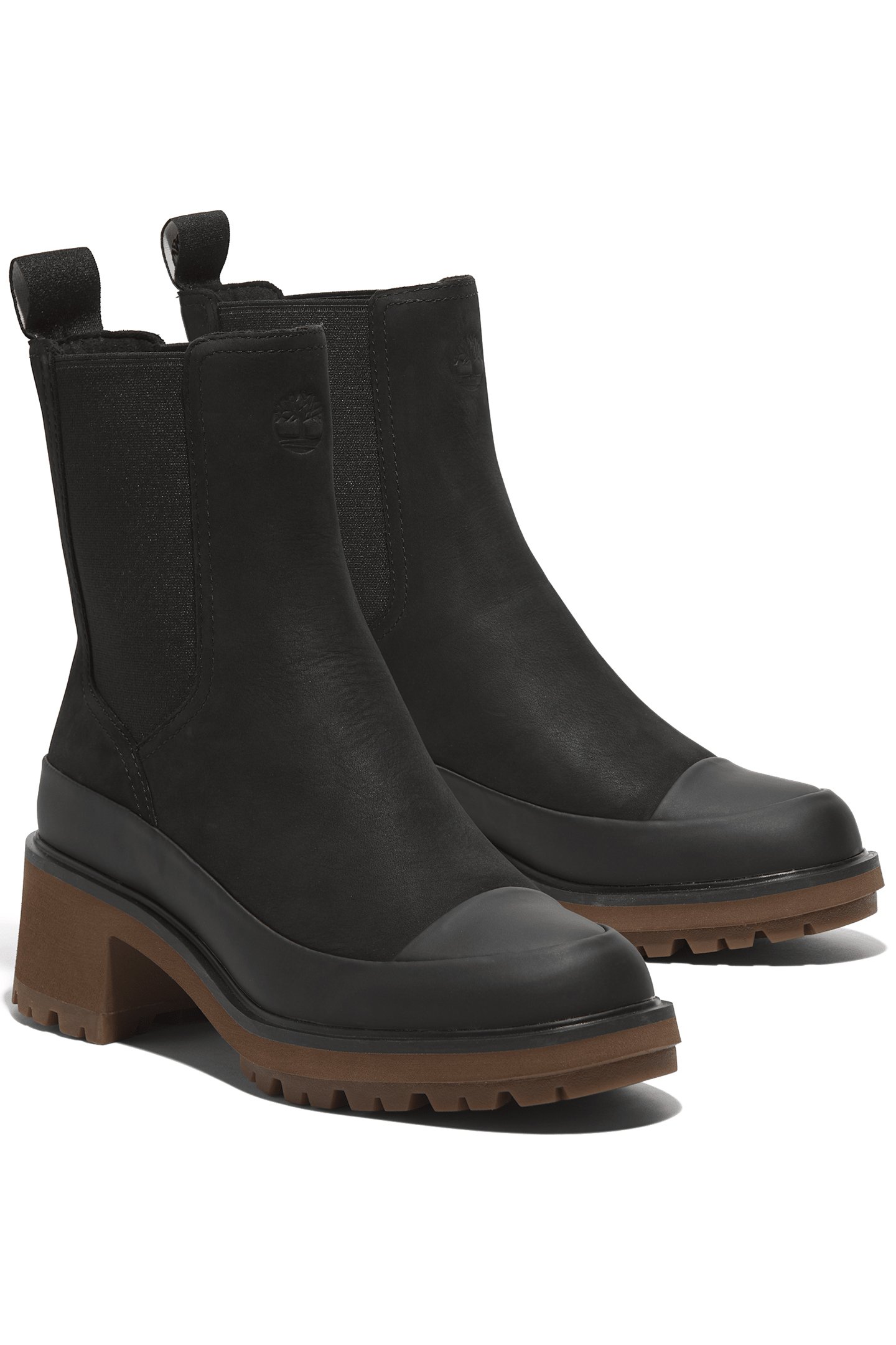 KORI PARK MID CHELSEA BOOT BLACK NUBUCK 2