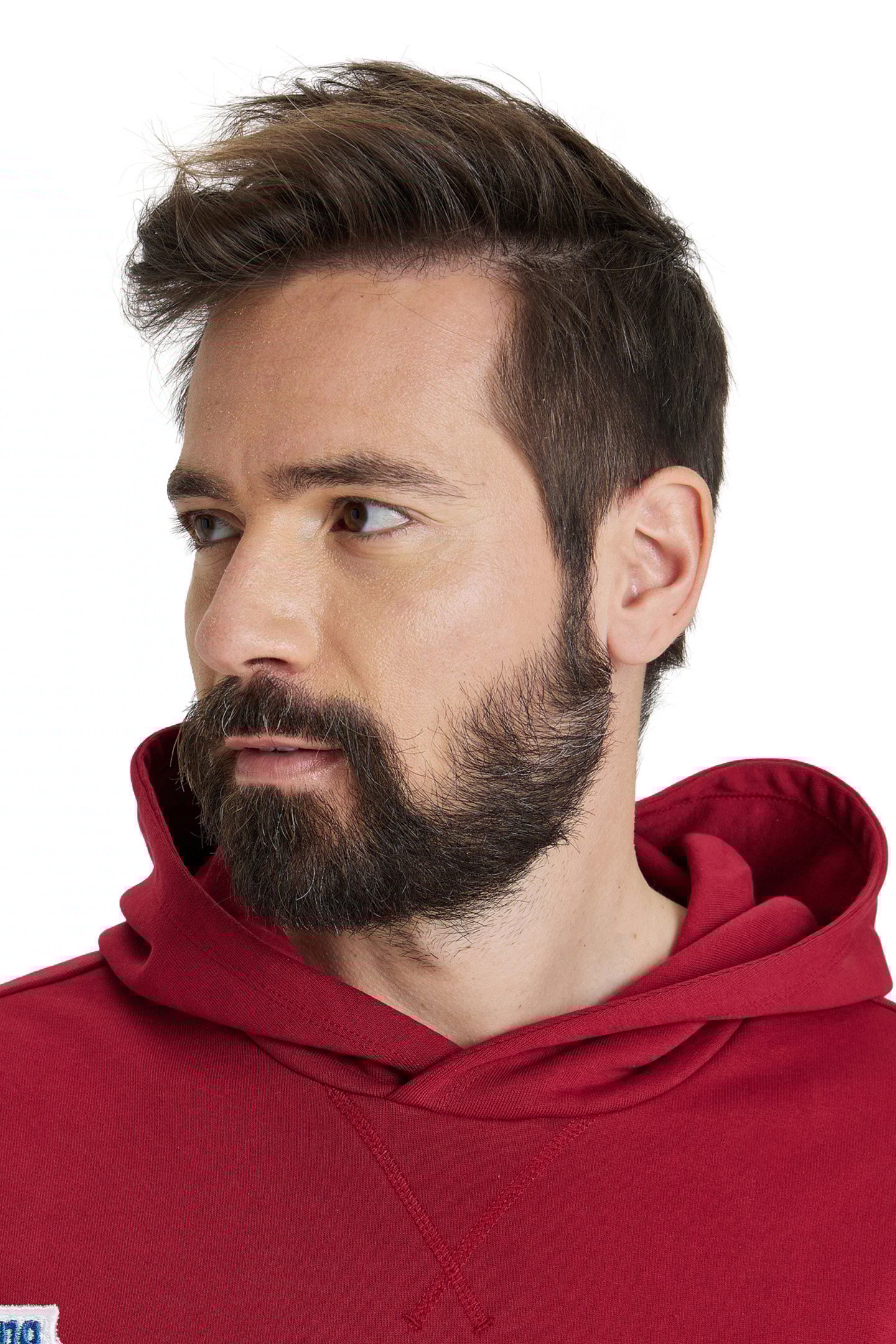 ARENA ICONS HOODED SWEAT SOLID BURGUNDY NEON BLUE BUTTER 9