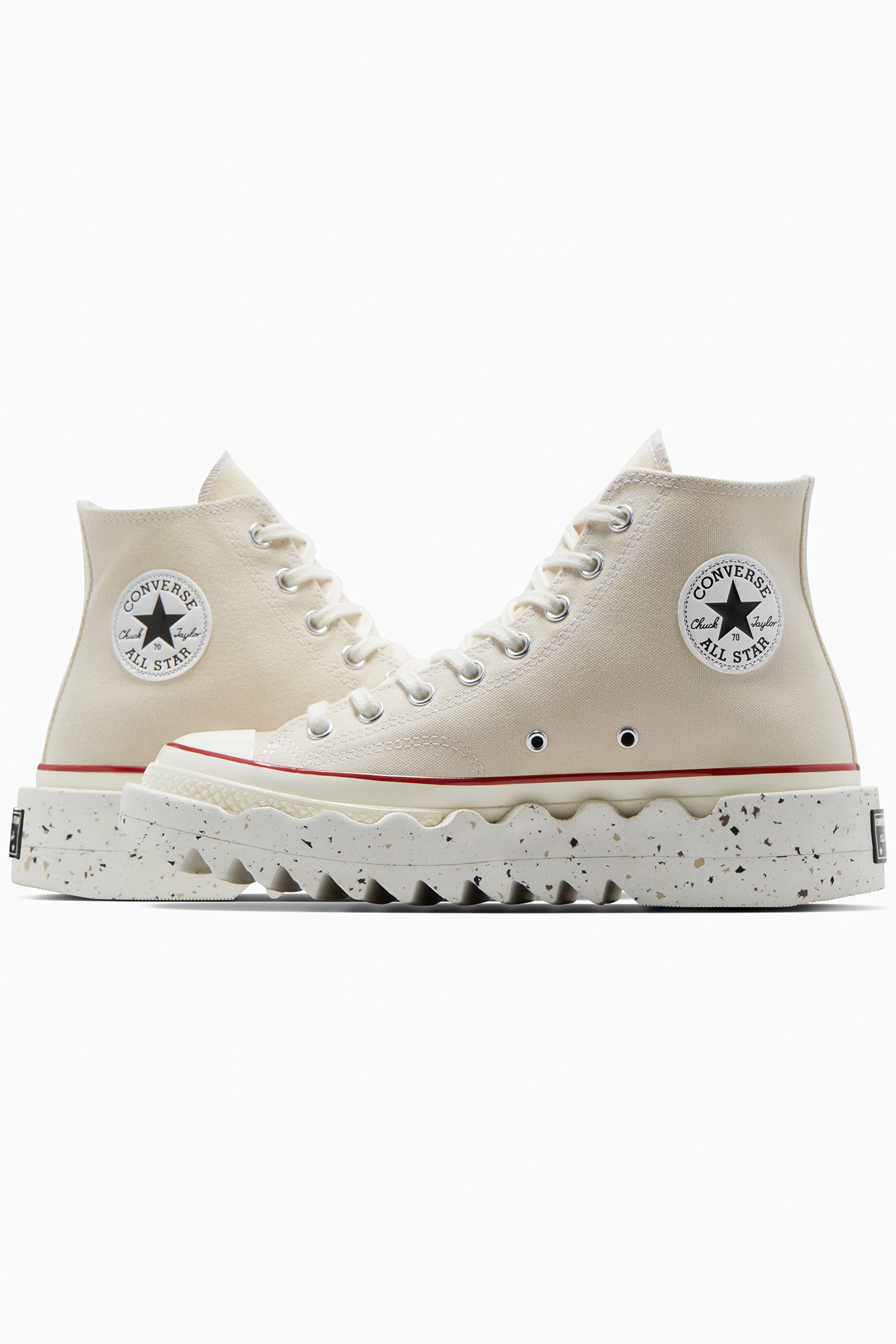 UNISEX CHUCK 70 CANVAS EGRET SHARK TREK 7