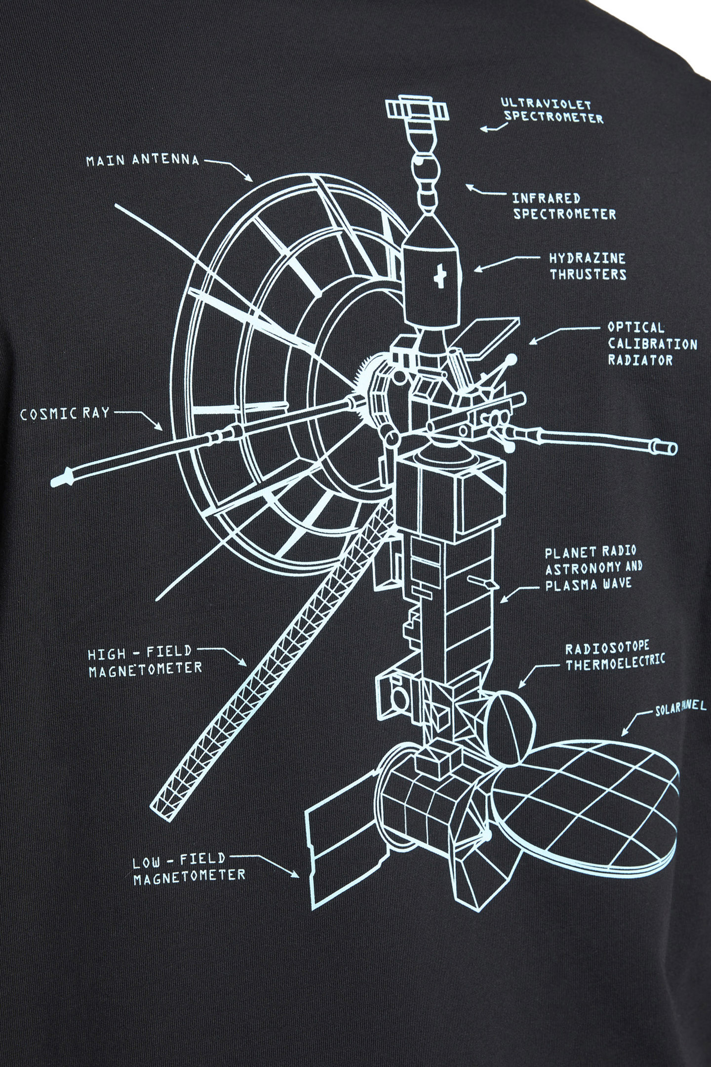 M VOYAGER 2 OVER TEE BLACK 9