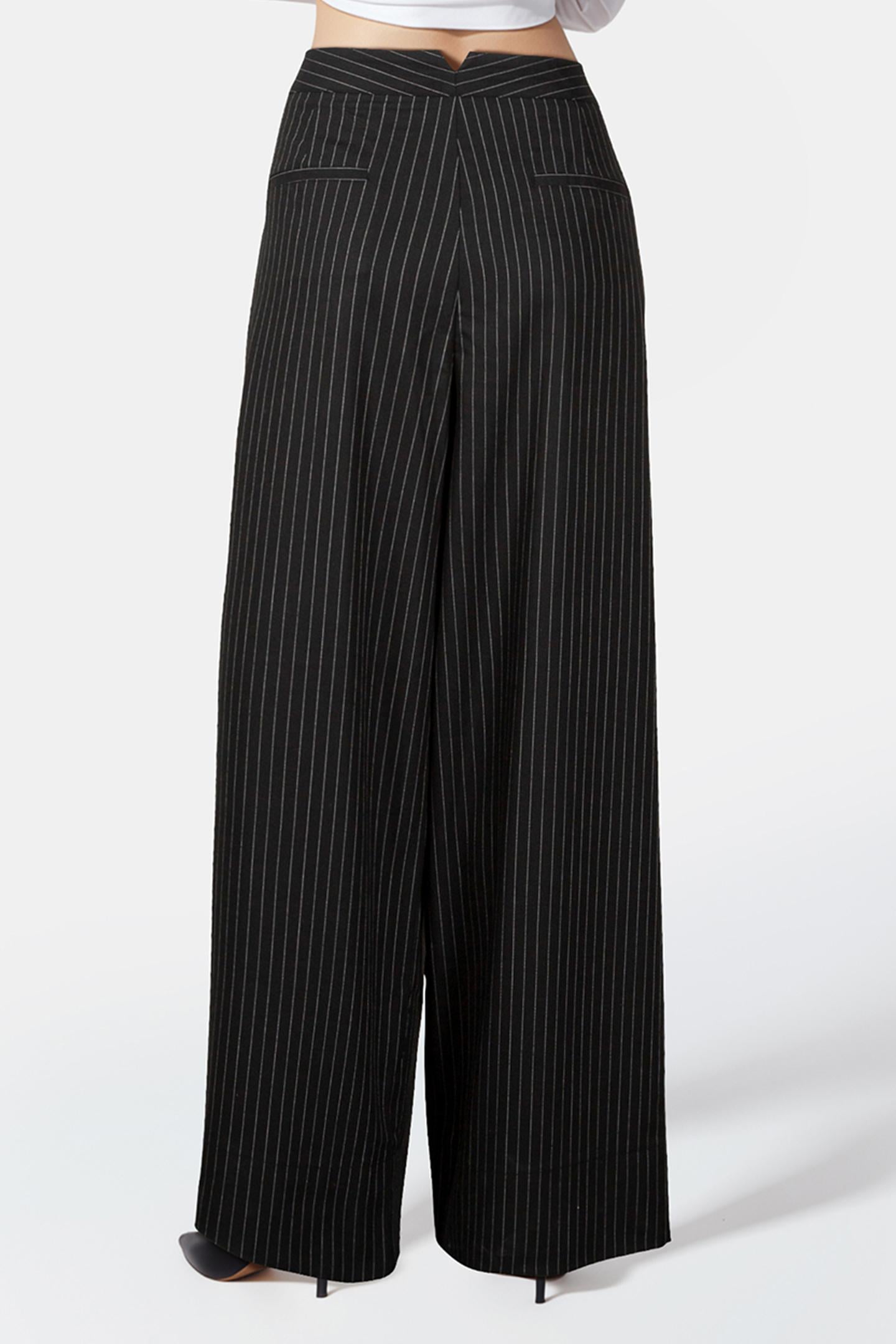FINN STRIPE TROUSERS SZ18 BLACKOUT 2