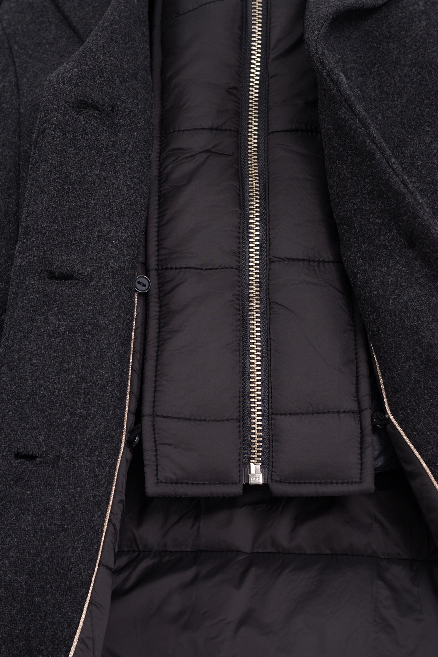 GREY COAT WITH REMOVABLE HOODED TRIM FOR GIRLS 9