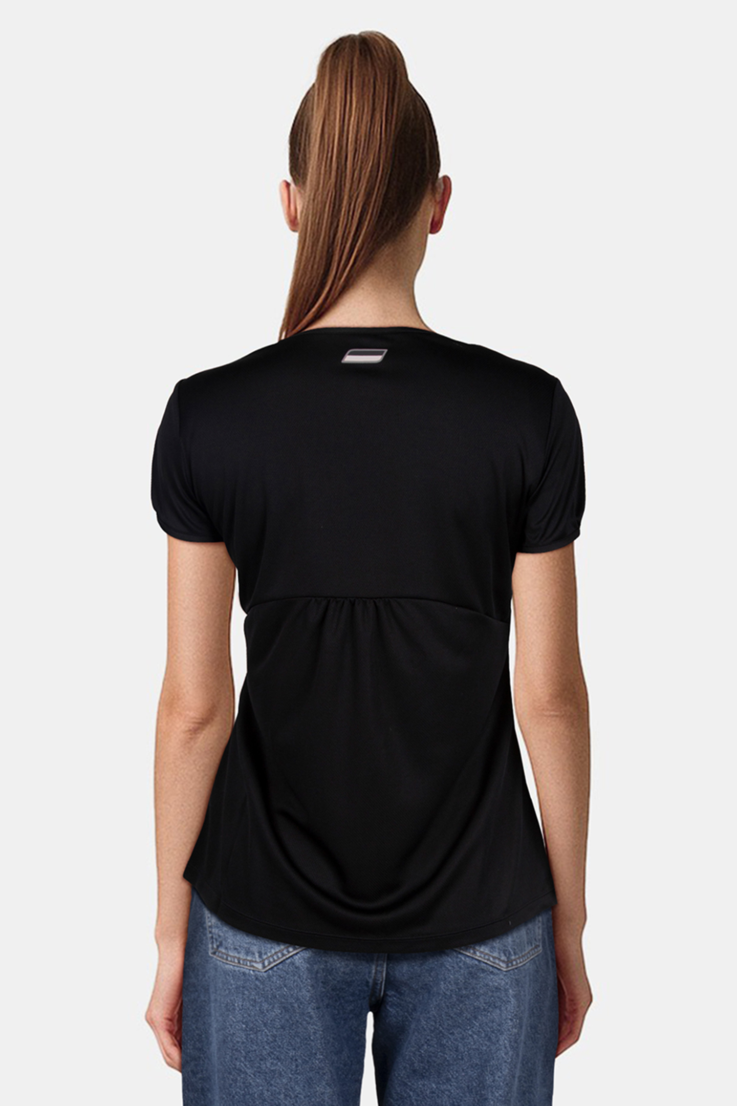 W PERFORMANCE TEE BASIC BLACK 5