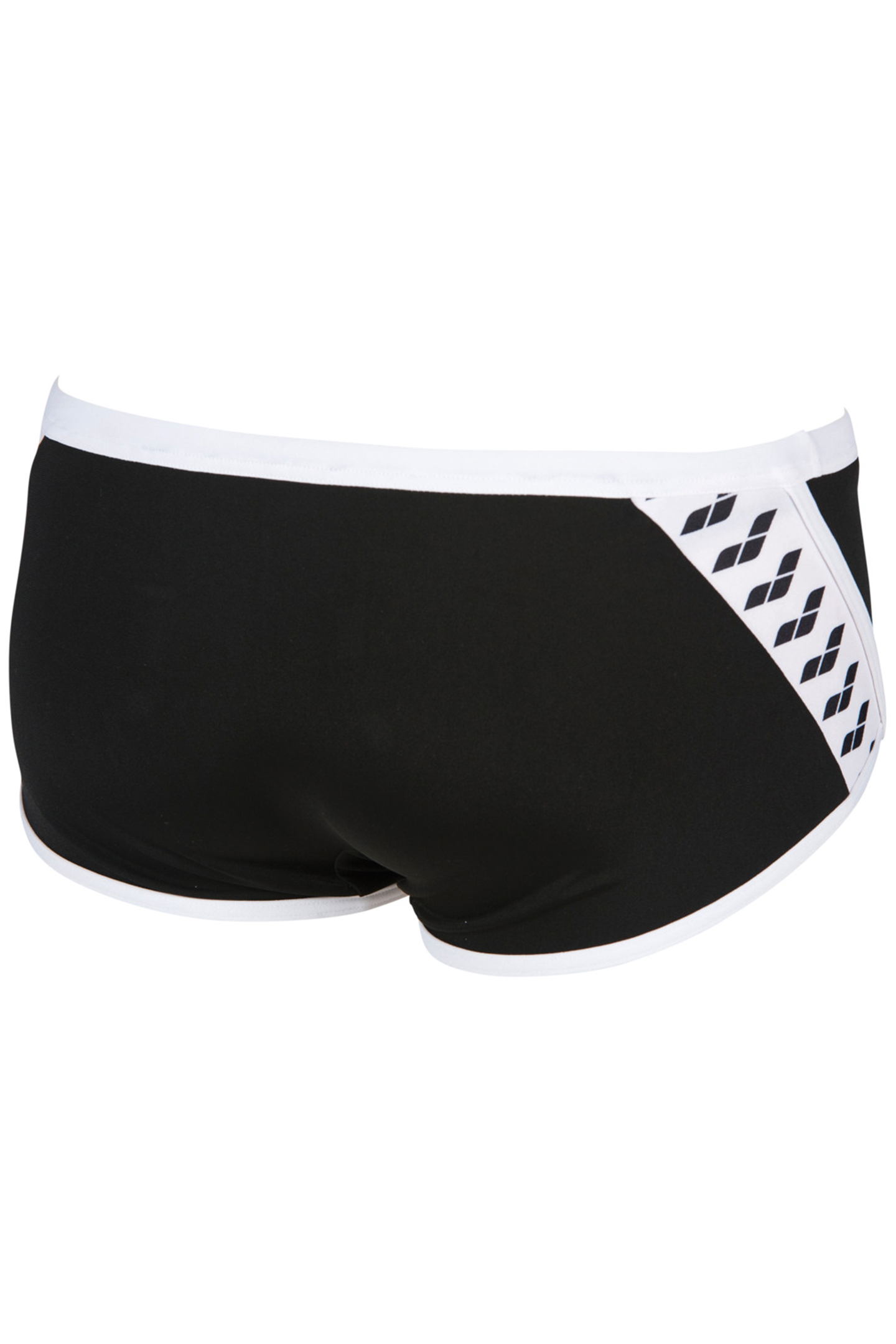 M TEAM STRIPE LOW WAIST SHORT BLACK WHITE 10