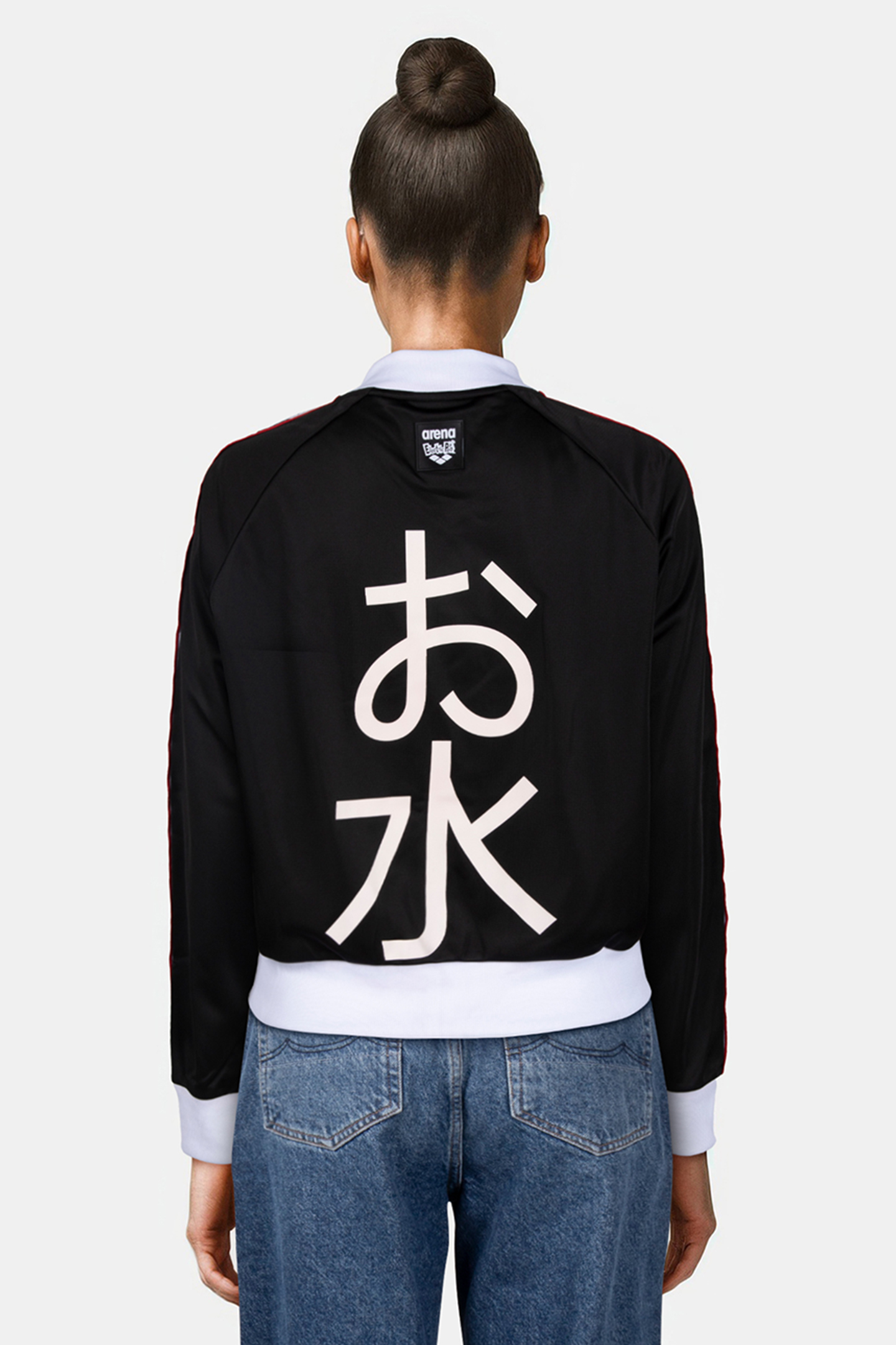 W RELAX IV TEAM JACKET MIZU BLACK WHITE BLACK 4