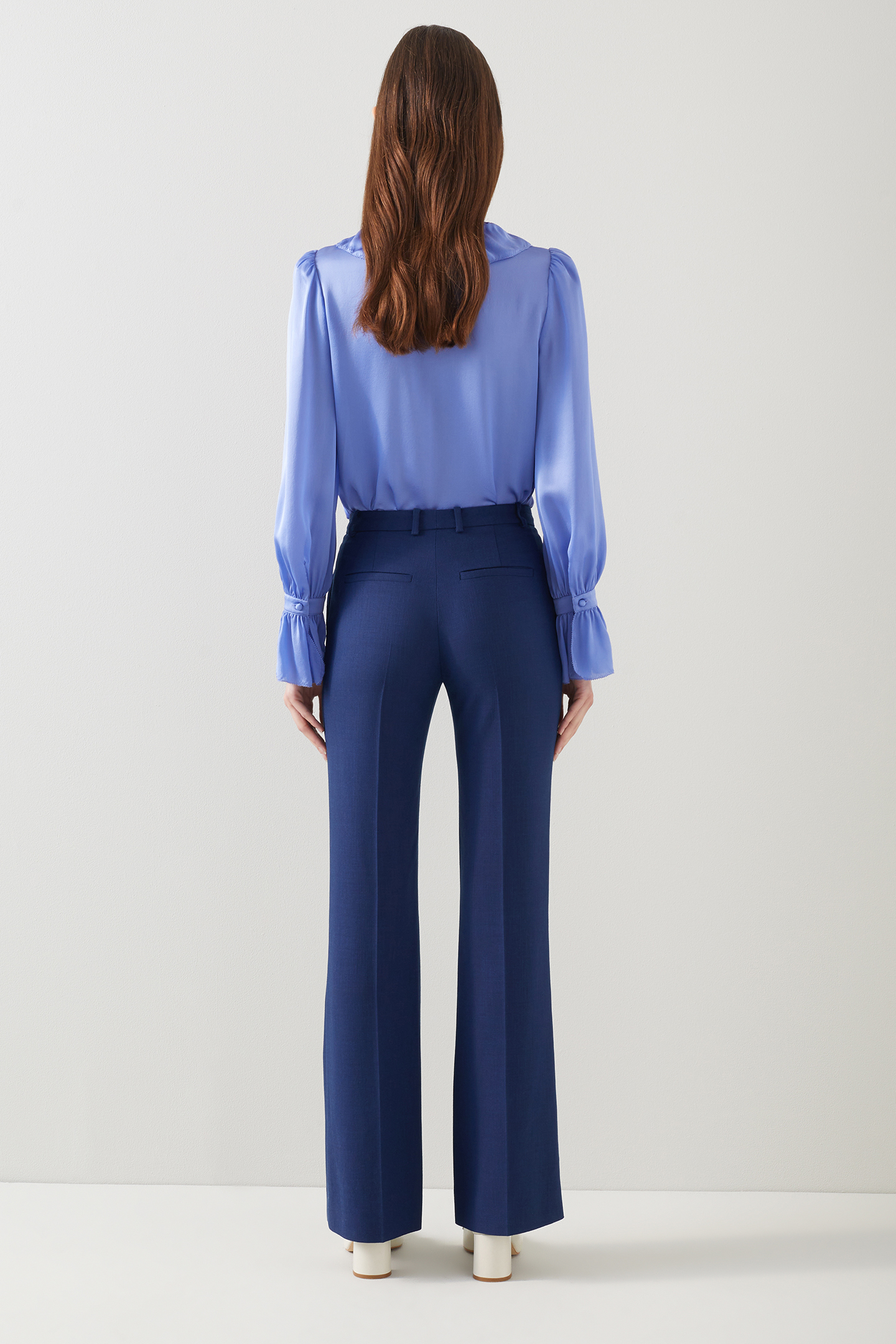 TR KENNEDY- FLARED TAILOR NAVY 2