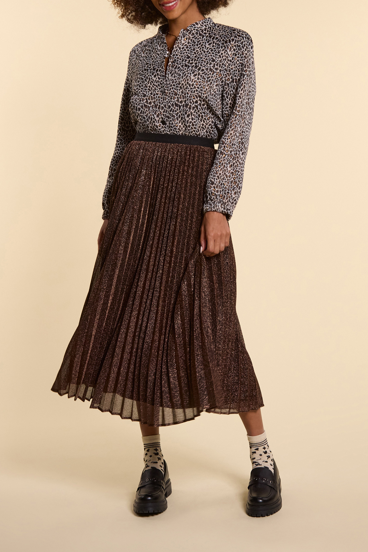 BLACK VARSITY JACKET WITH LEOPARD MOTIF BLACK 3