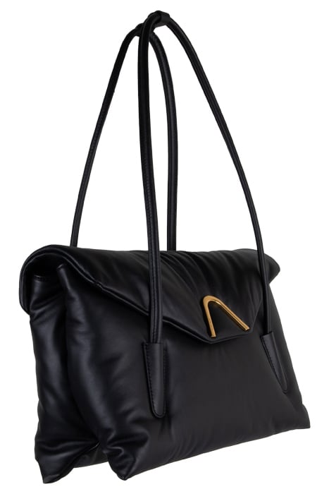 SHOULDER BAG IN PUFFY SMOOTH LEATHER 4