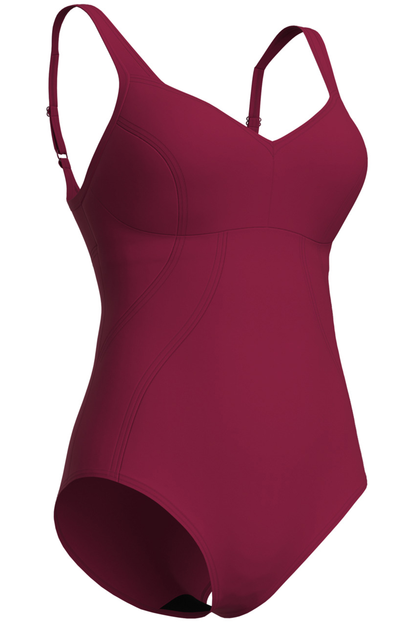 W VERTIGO ONE PIECE LOW C CUP R RED ONION 9